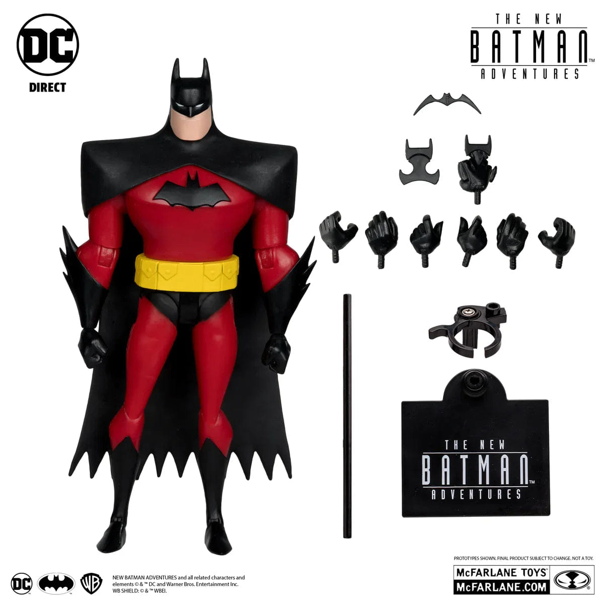 Mcfarlane Toys Batman: The New Batman Adventures - Batman (Chase Version) 6" Figure