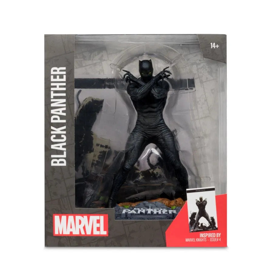 Mcfarlane Toys Marvel - Black Panther Marvel Knights #4 1:10 Scale Posed Figure