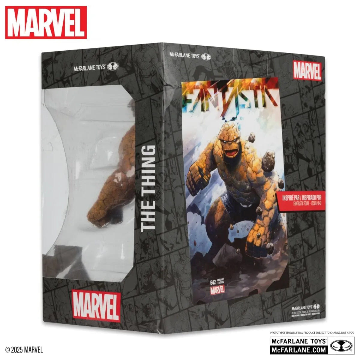 Mcfarlane Toys Marvel - The Thing Fantastic Four #642 1:10 Scale Posed Figure