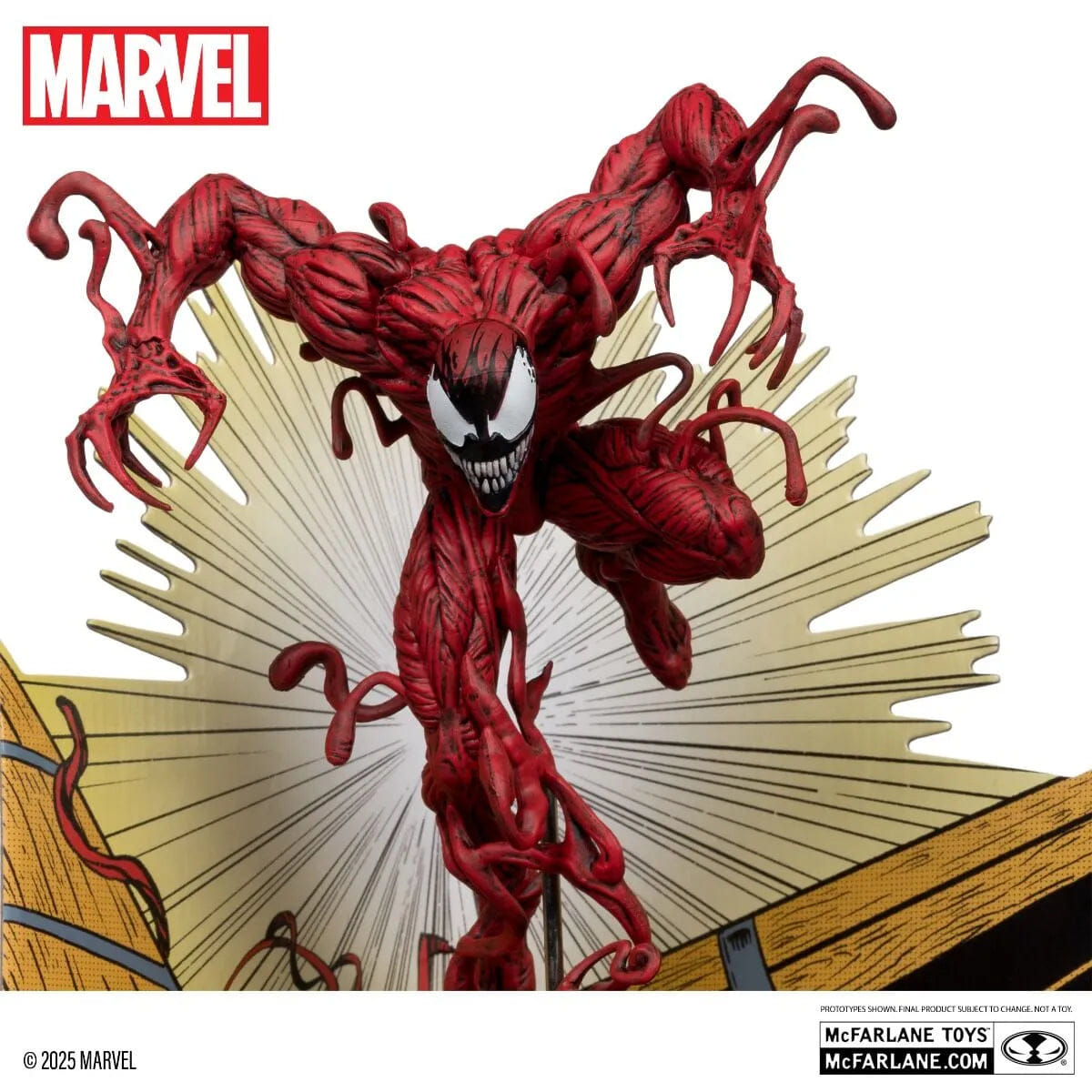 Mcfarlane Toys Marvel - Carnage The Amazing Spider - Man #362 1:10 Scale Posed Figure