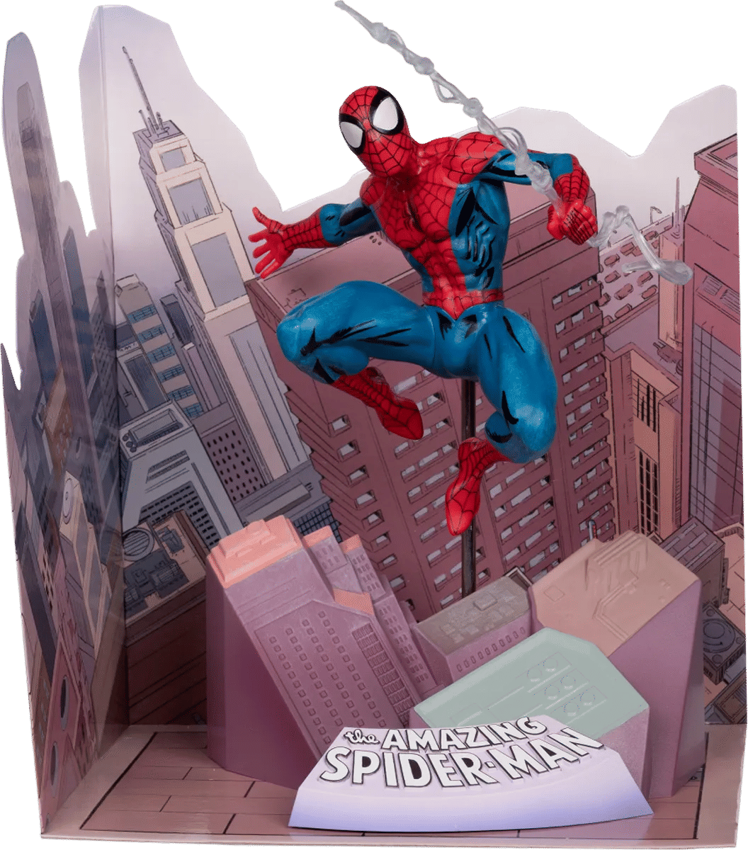 Mcfarlane Toys Marvel - Spider - Man The Amazing Spider - Man #1 1:10 Scale Posed Figure