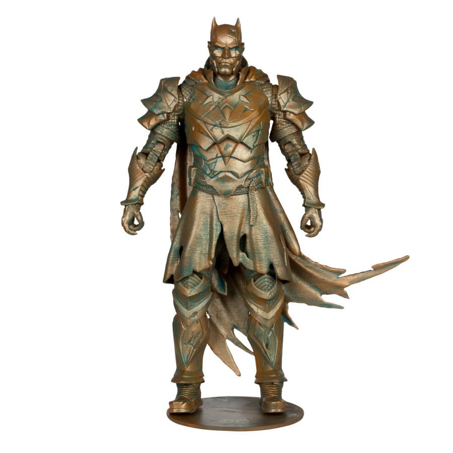 Mcfarlane Toys DC Multiverse - Batman (Dark Knights Of Steel) Patina Gold Label 7" Figure
