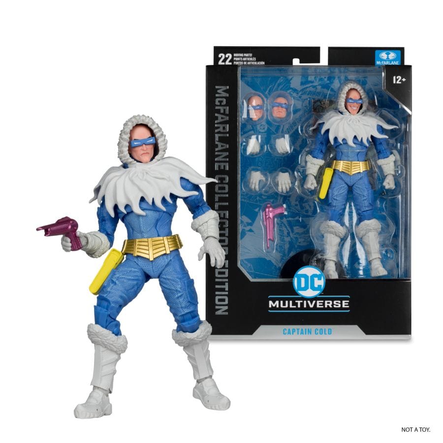 Mcfarlane Toys DC Comics - Captain Cold #30 Mcfarlane Collector Edition 7" Figure