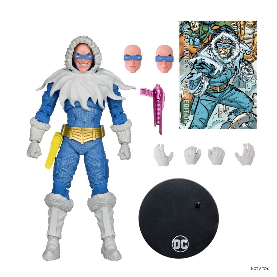 Mcfarlane Toys DC Comics - Captain Cold #30 Mcfarlane Collector Edition 7" Figure