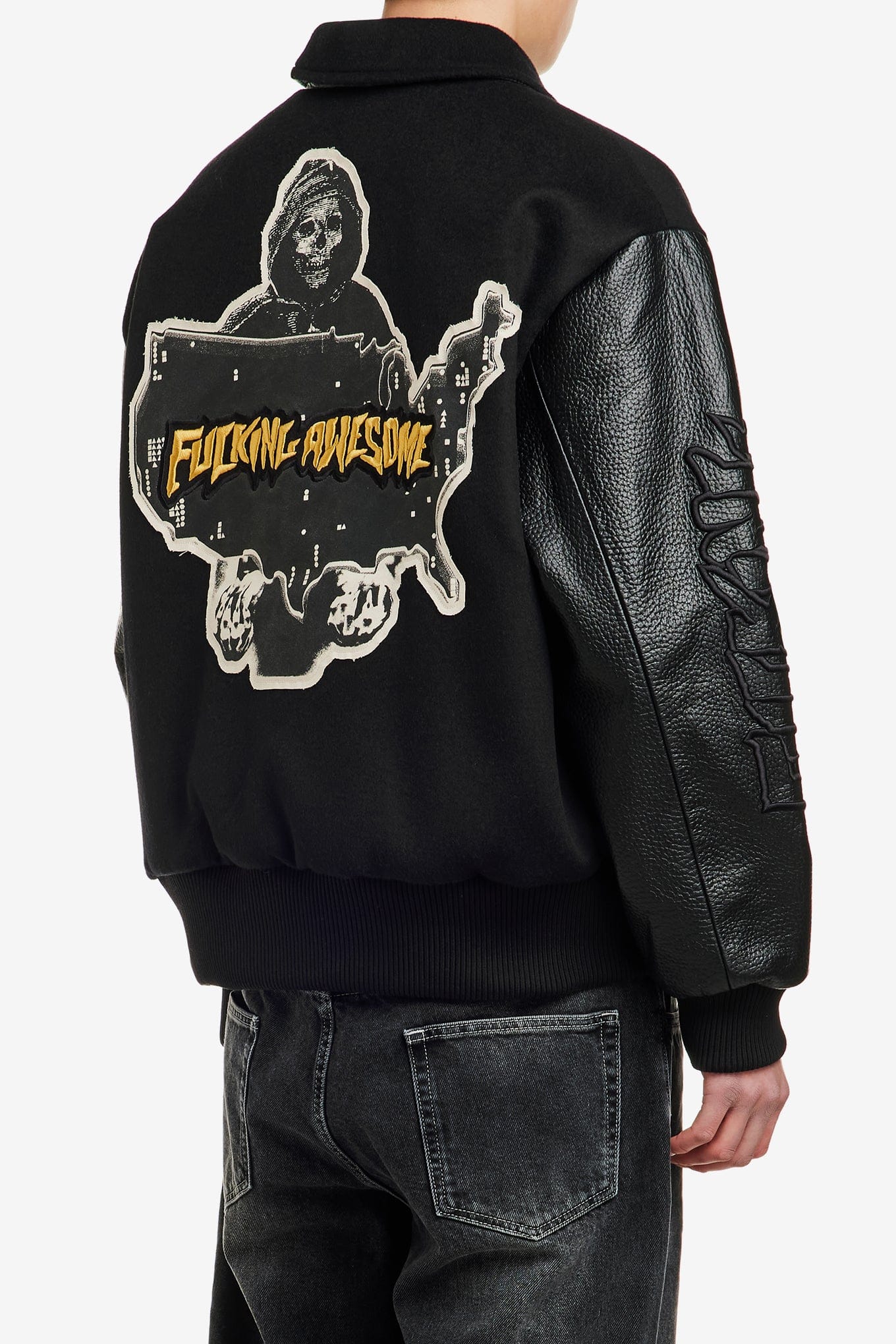 Fucking Awesome FA LETTERMAN JACKET