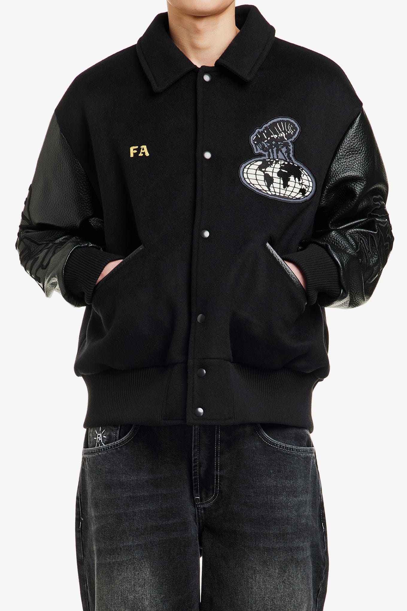 Fucking Awesome FA LETTERMAN JACKET