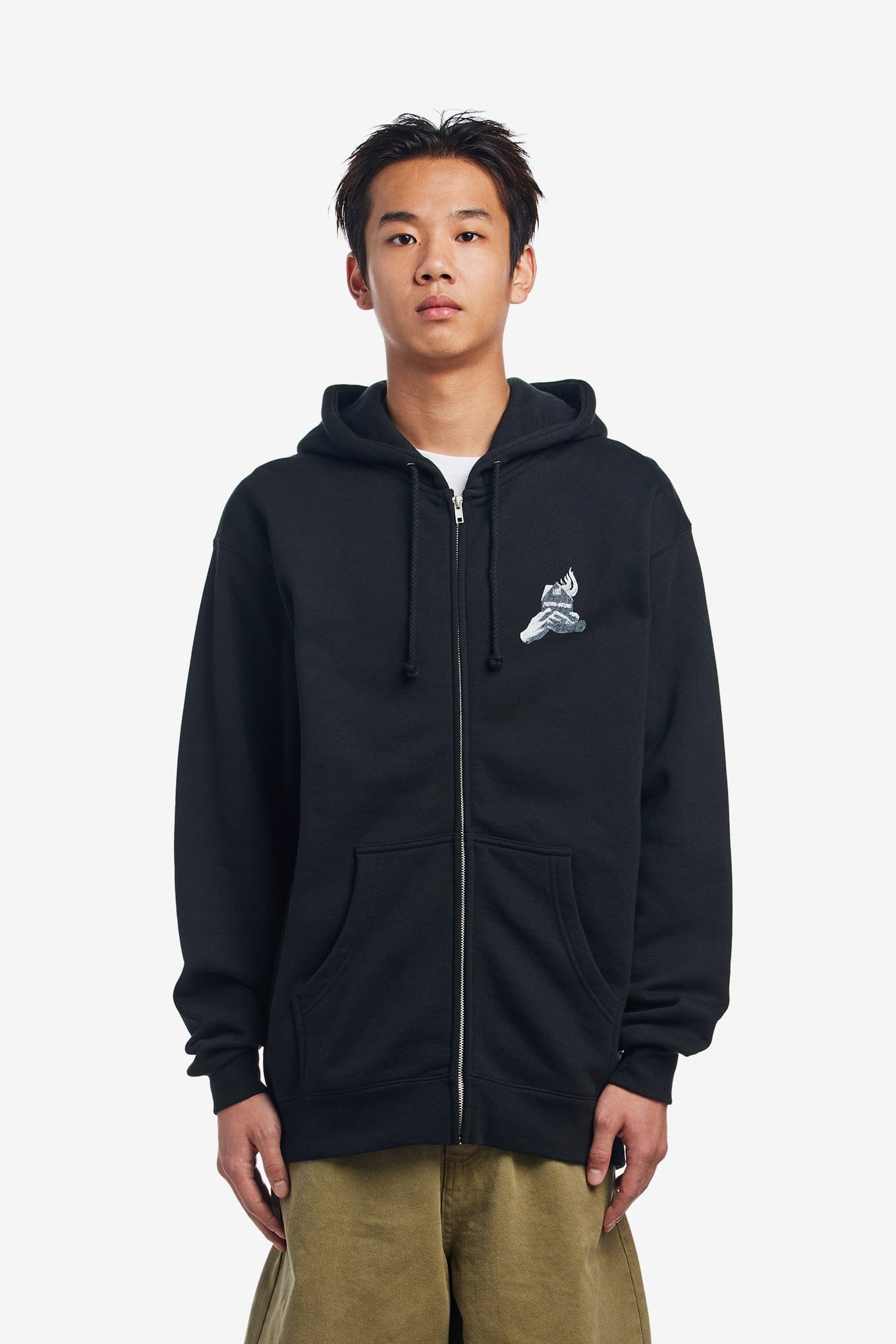 Fucking Awesome HOUSE ON FIRE 2 ZIP UP HOODIE