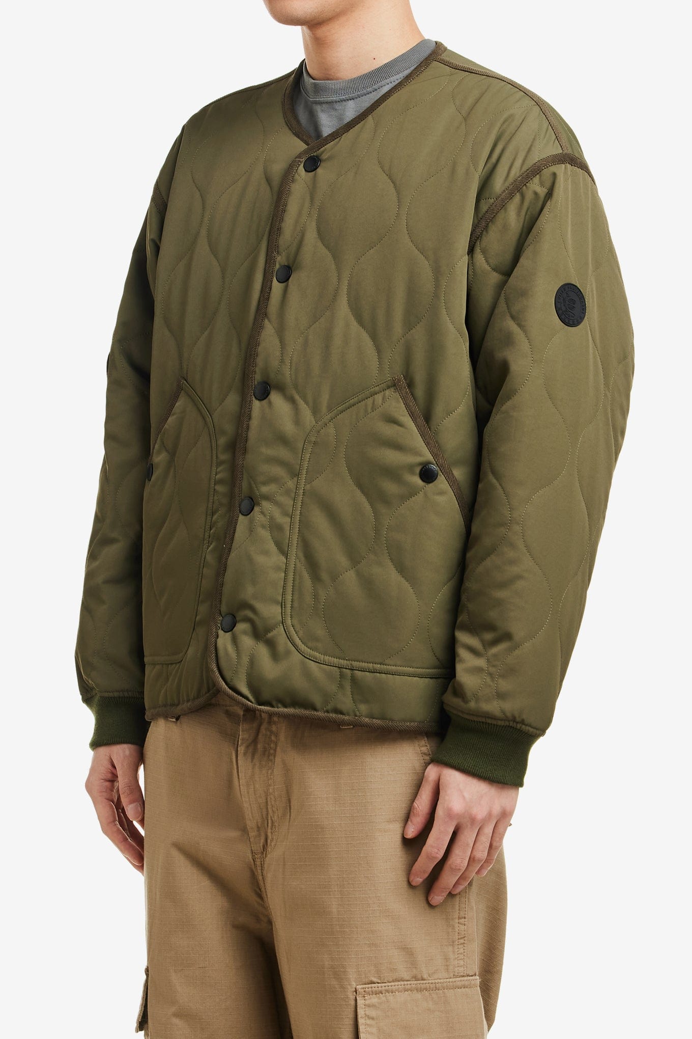 Evisen REVERSIBLE SOUVENIR QUILTED JKT