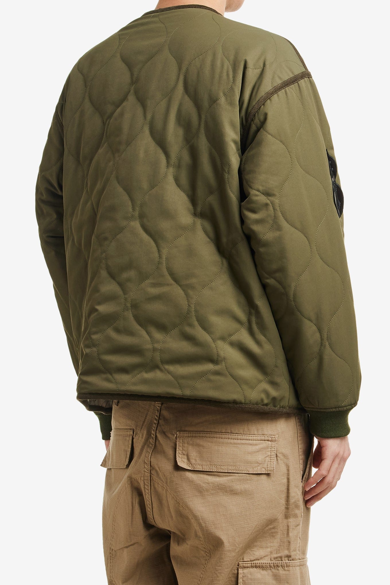 Evisen REVERSIBLE SOUVENIR QUILTED JKT