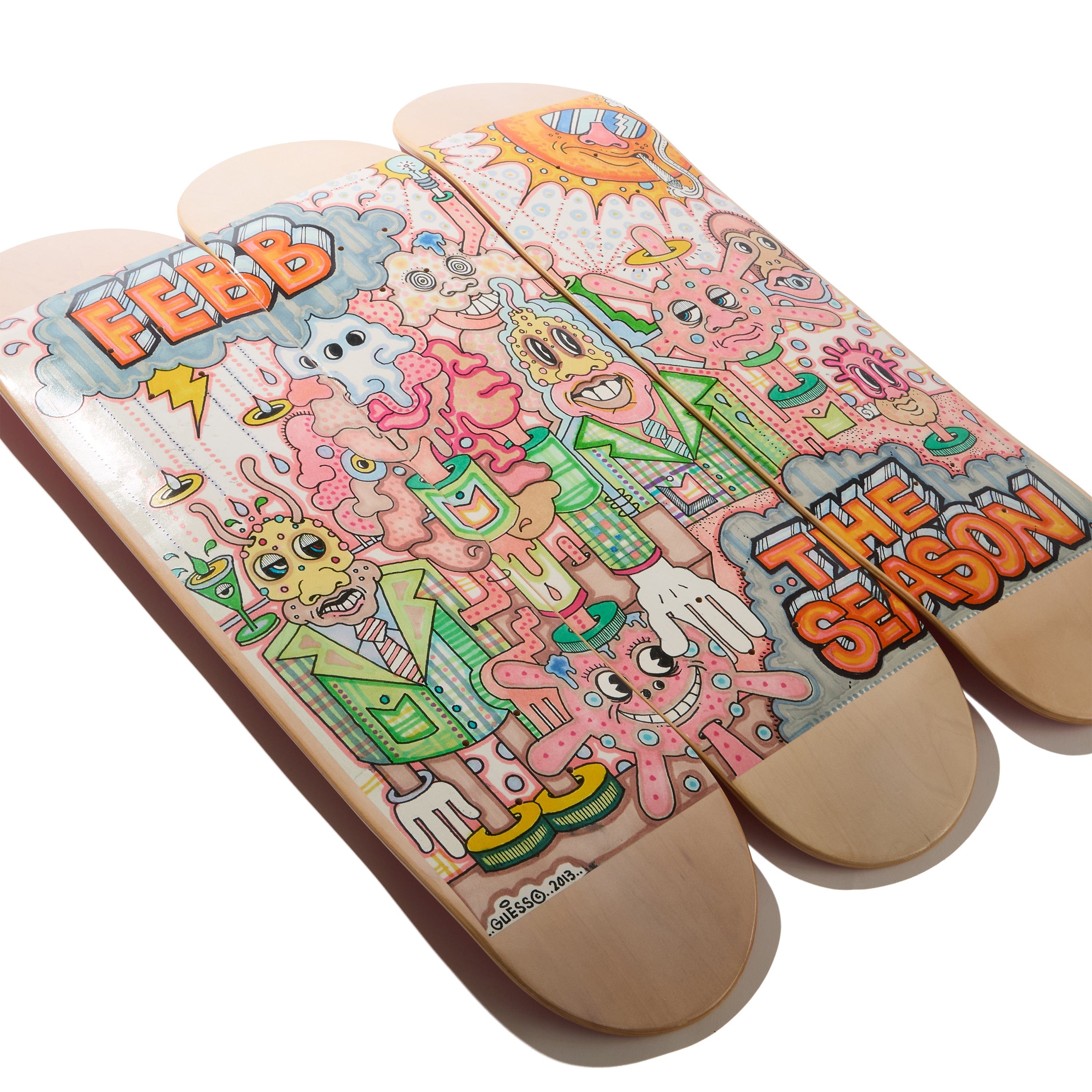 WORM TOKYO Diaspora skateboards | FEBB THE SEASON Deck