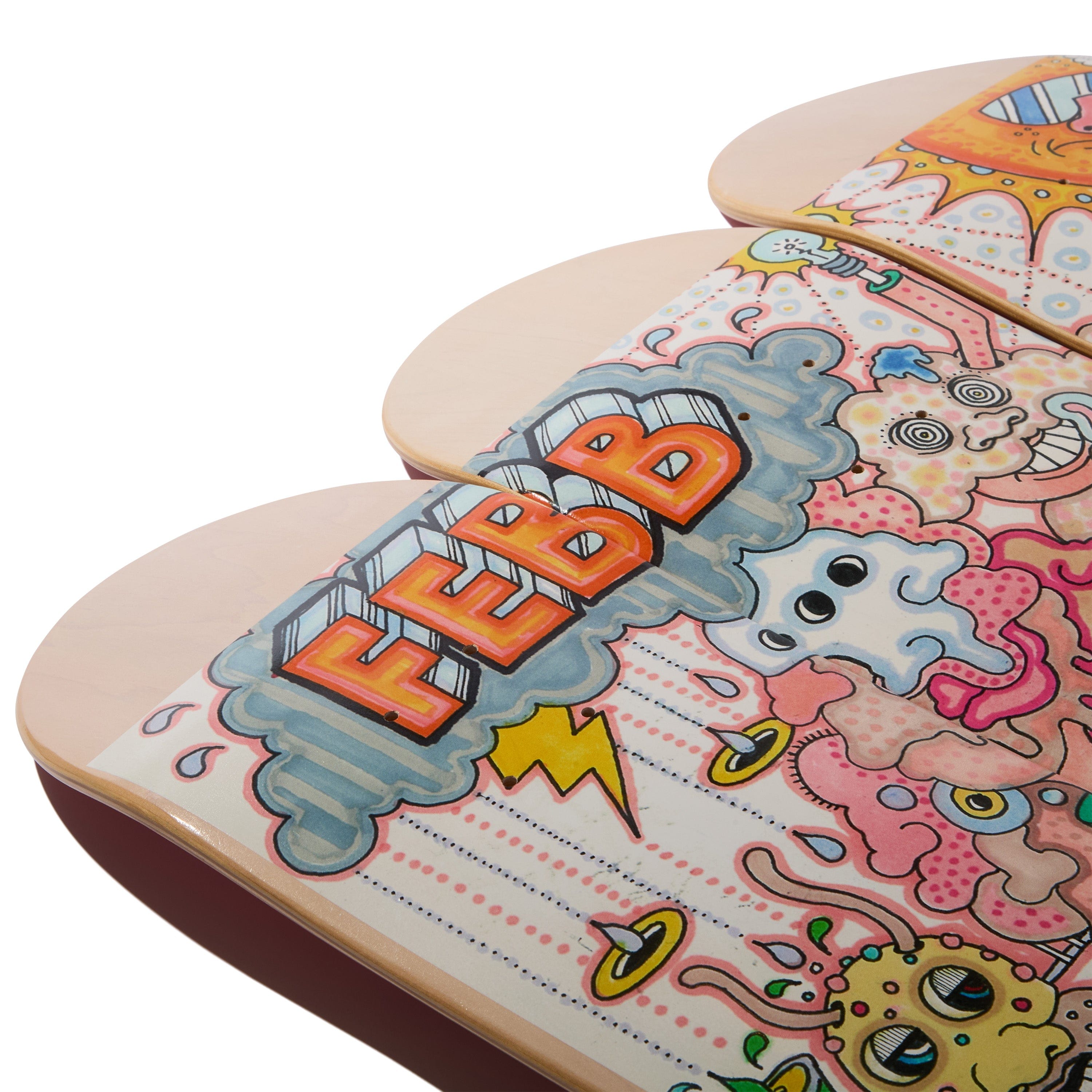 WORM TOKYO Diaspora skateboards | FEBB THE SEASON Deck