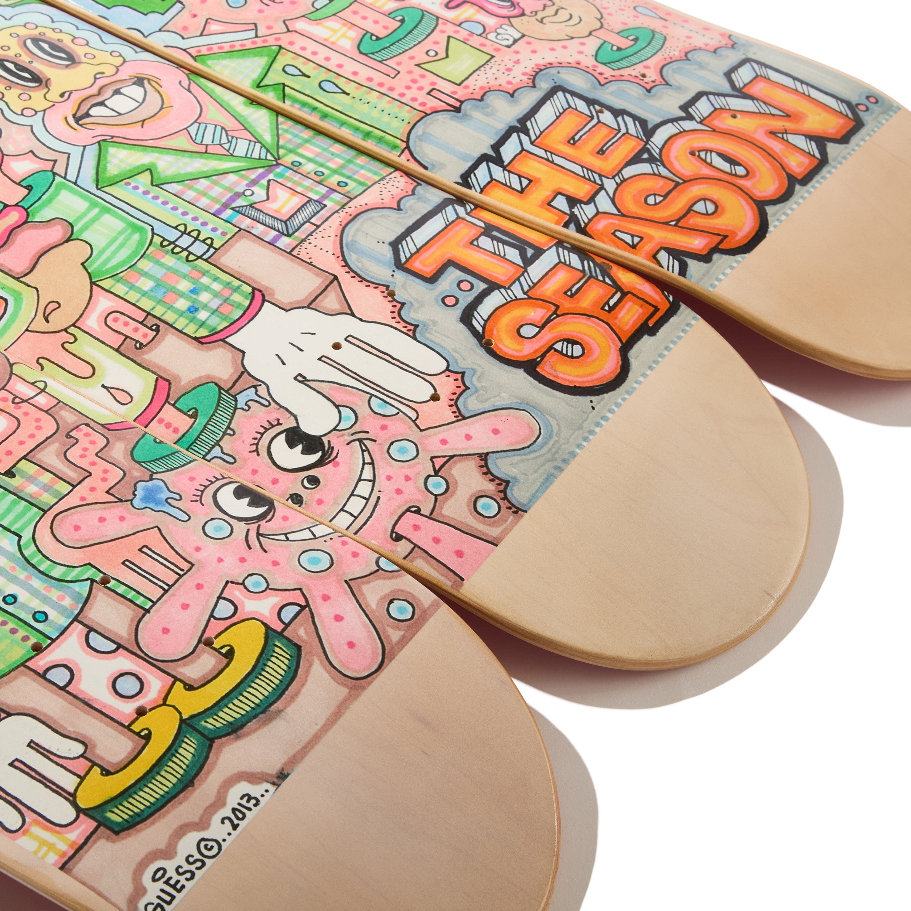 WORM TOKYO Diaspora skateboards | FEBB THE SEASON Deck