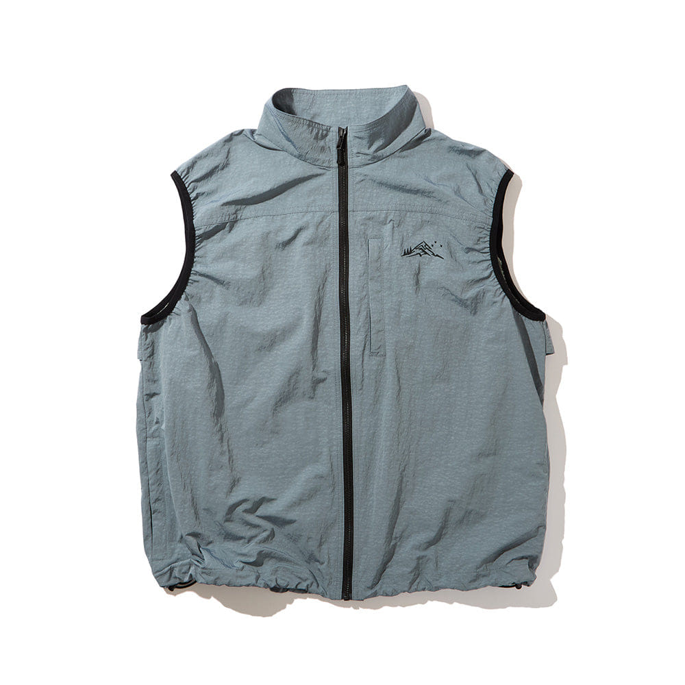 WORM TOKYO Diaspora skateboards Arcata Vest Slate