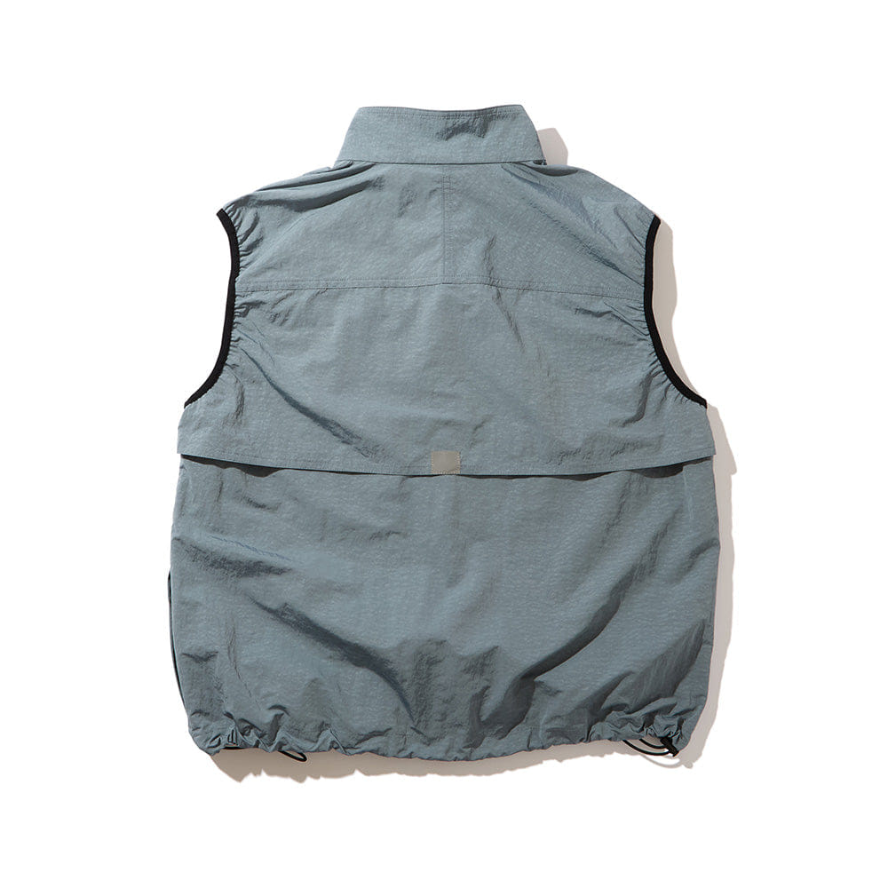 WORM TOKYO Diaspora skateboards Arcata Vest Slate