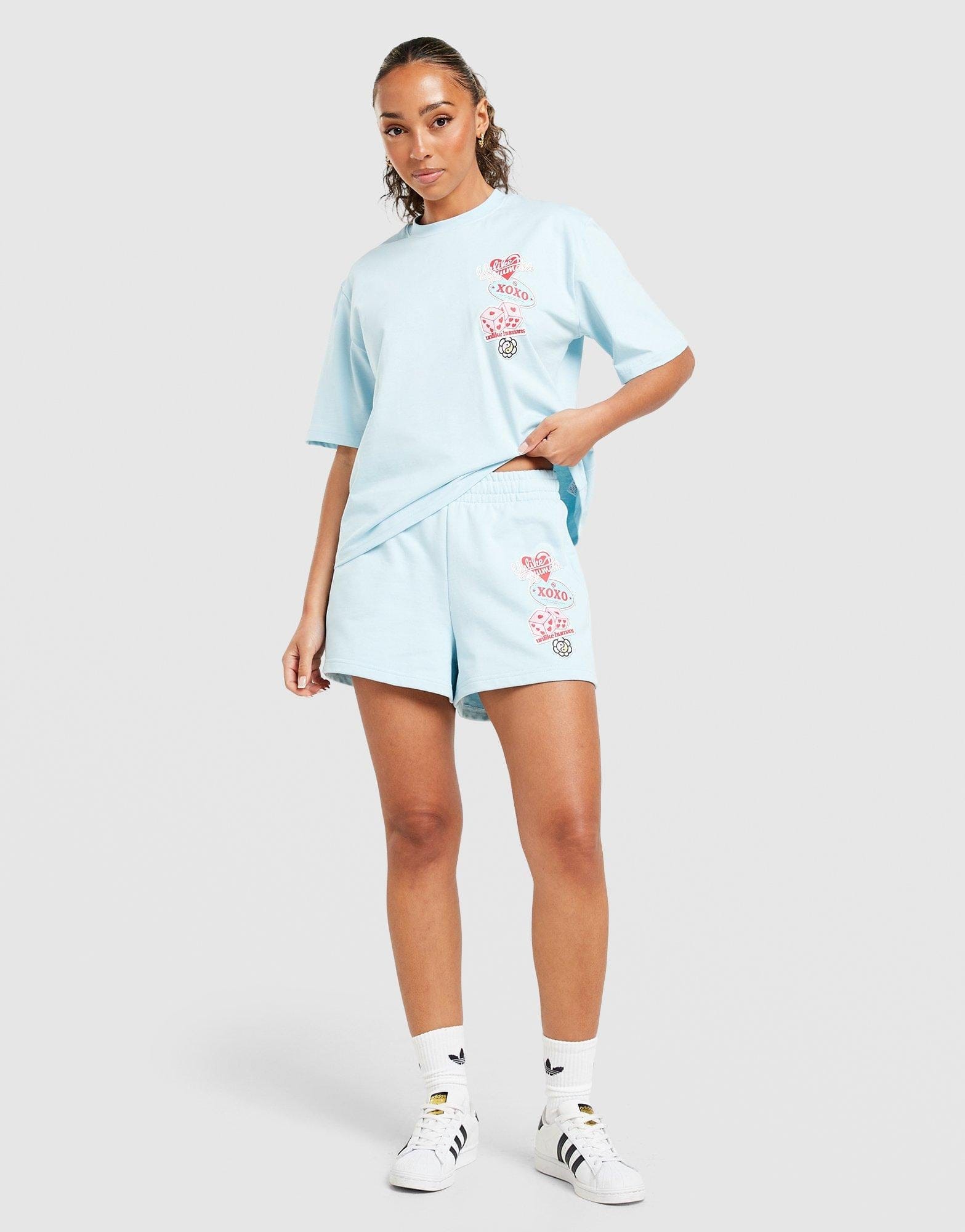 Unlike Humans Patch Shorts