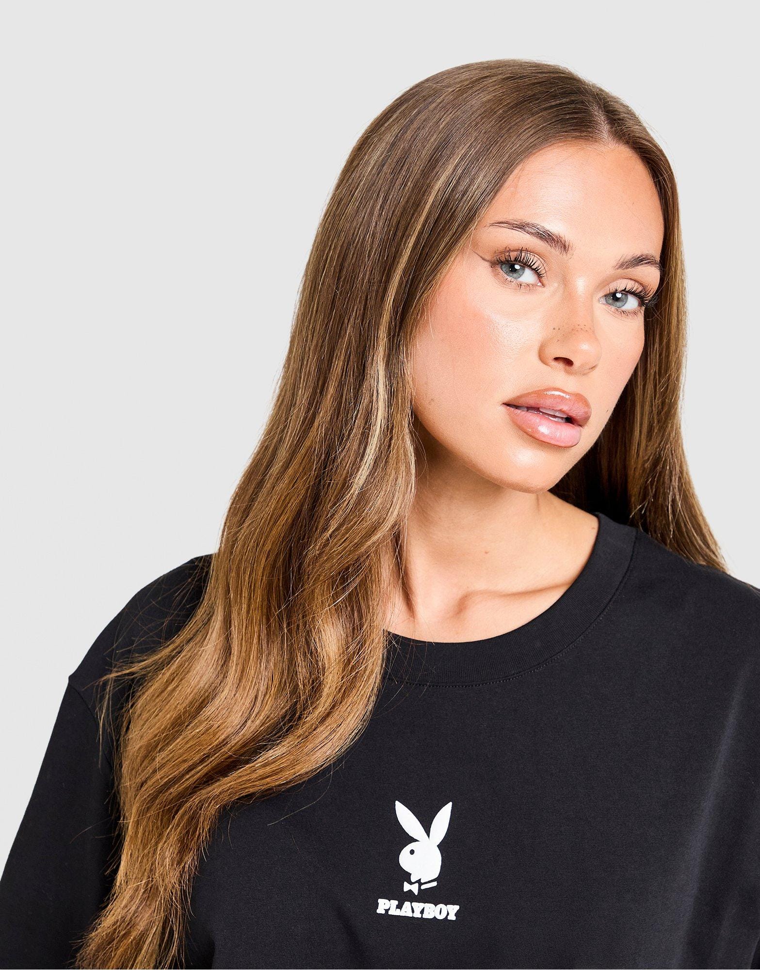 Playboy Ski Graphic Boyfriend T - Shirt