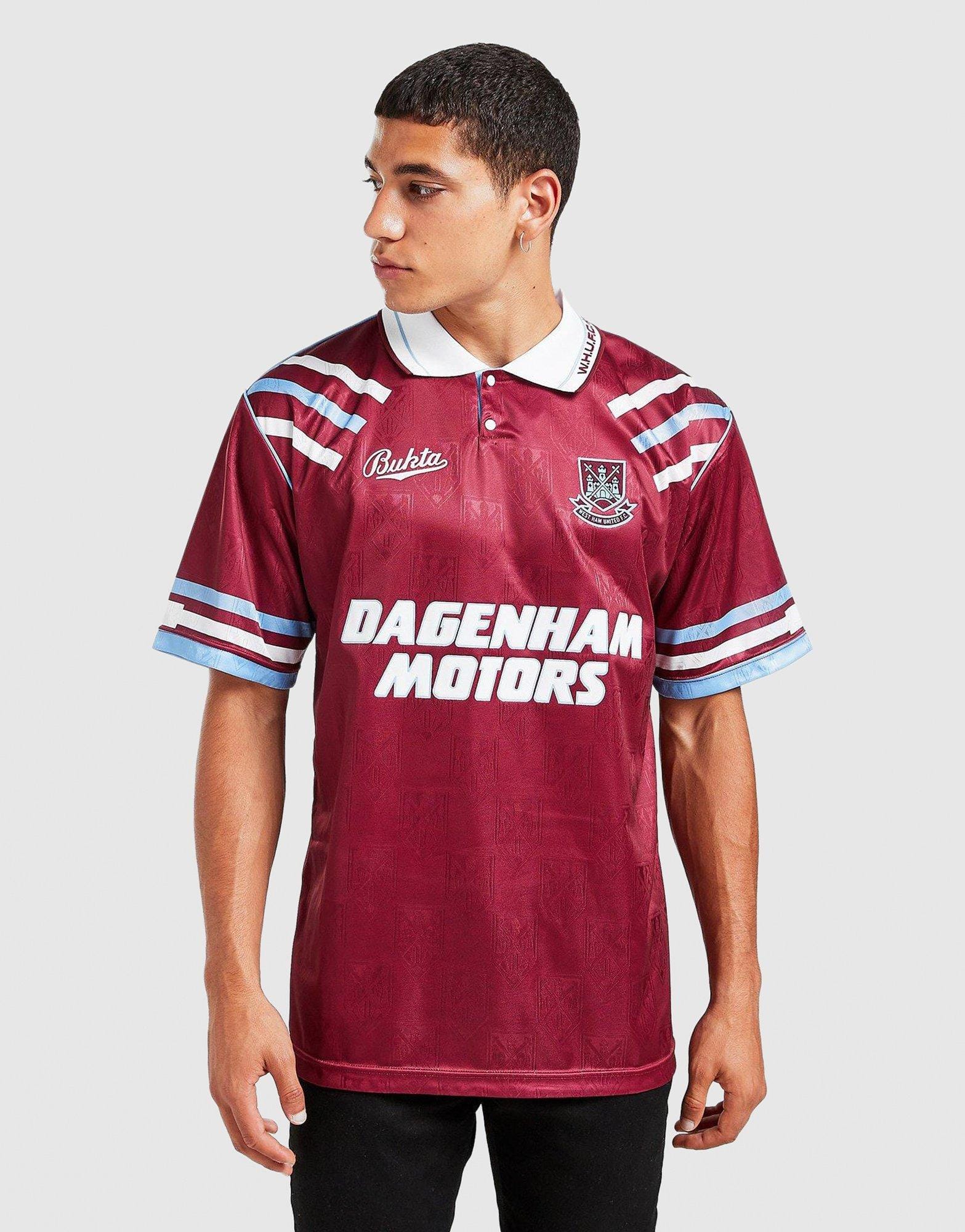Score Draw West Ham United '92 Retro Home Shirt