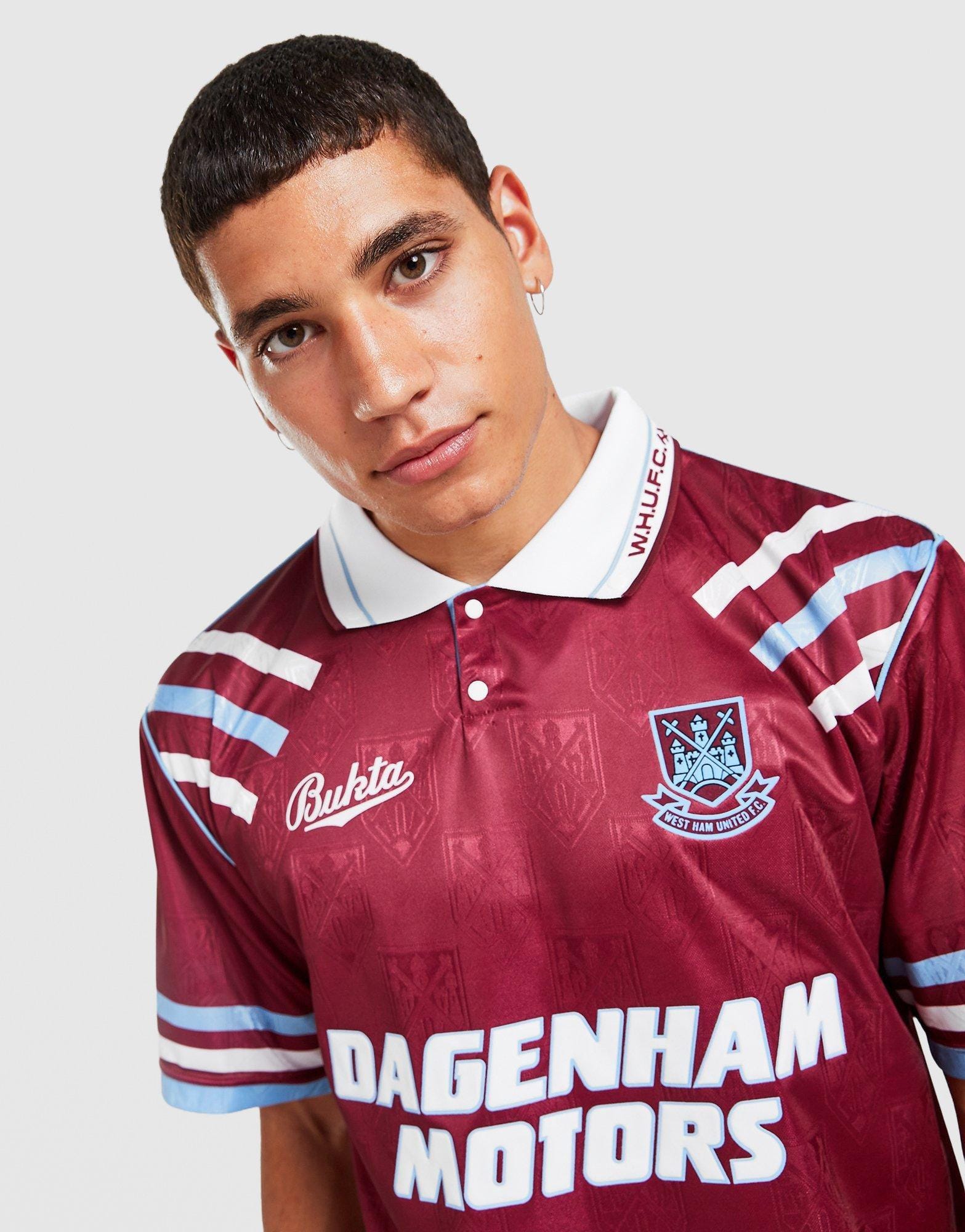 Score Draw West Ham United '92 Retro Home Shirt