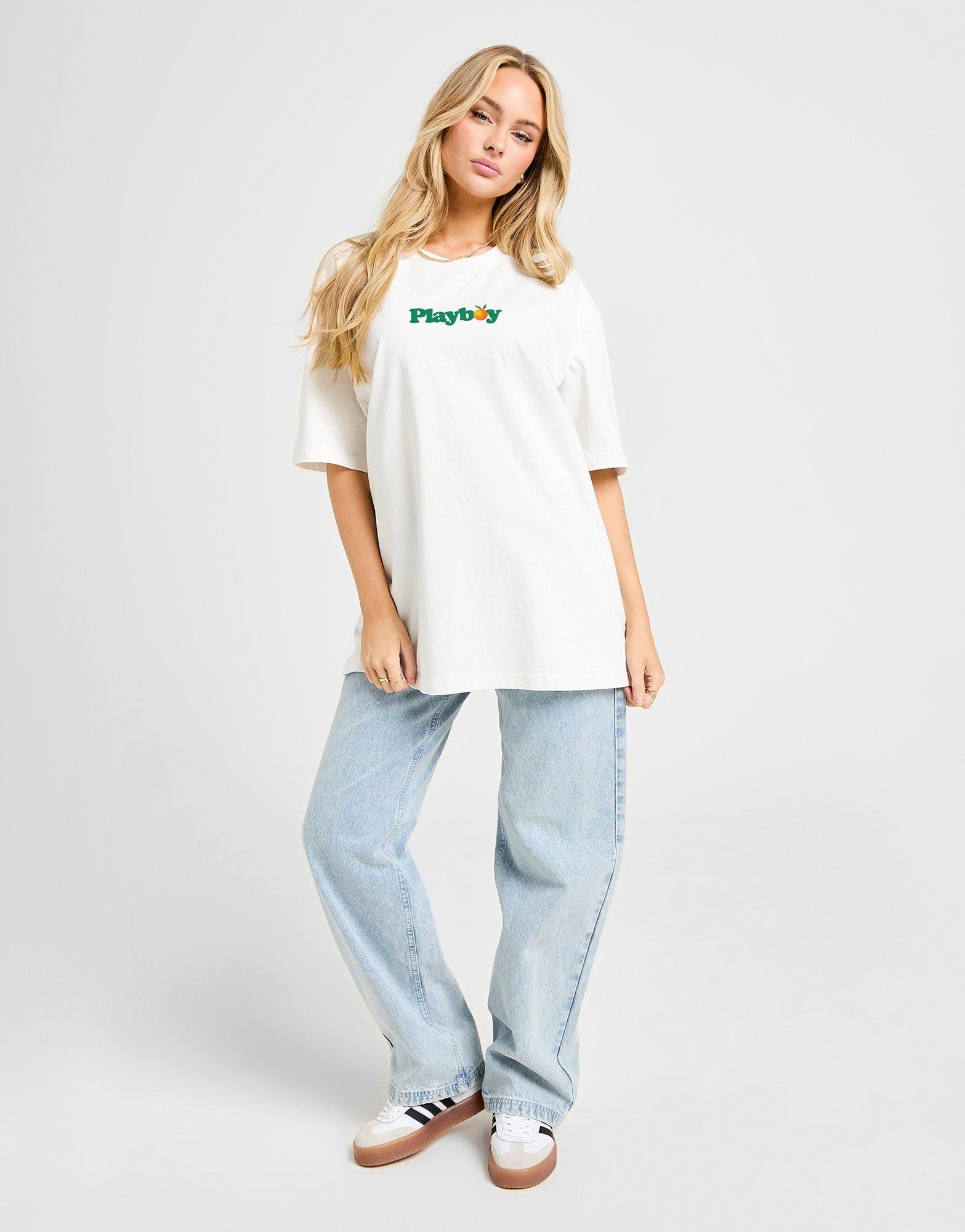 Playboy Orange Boyfriend T - Shirt