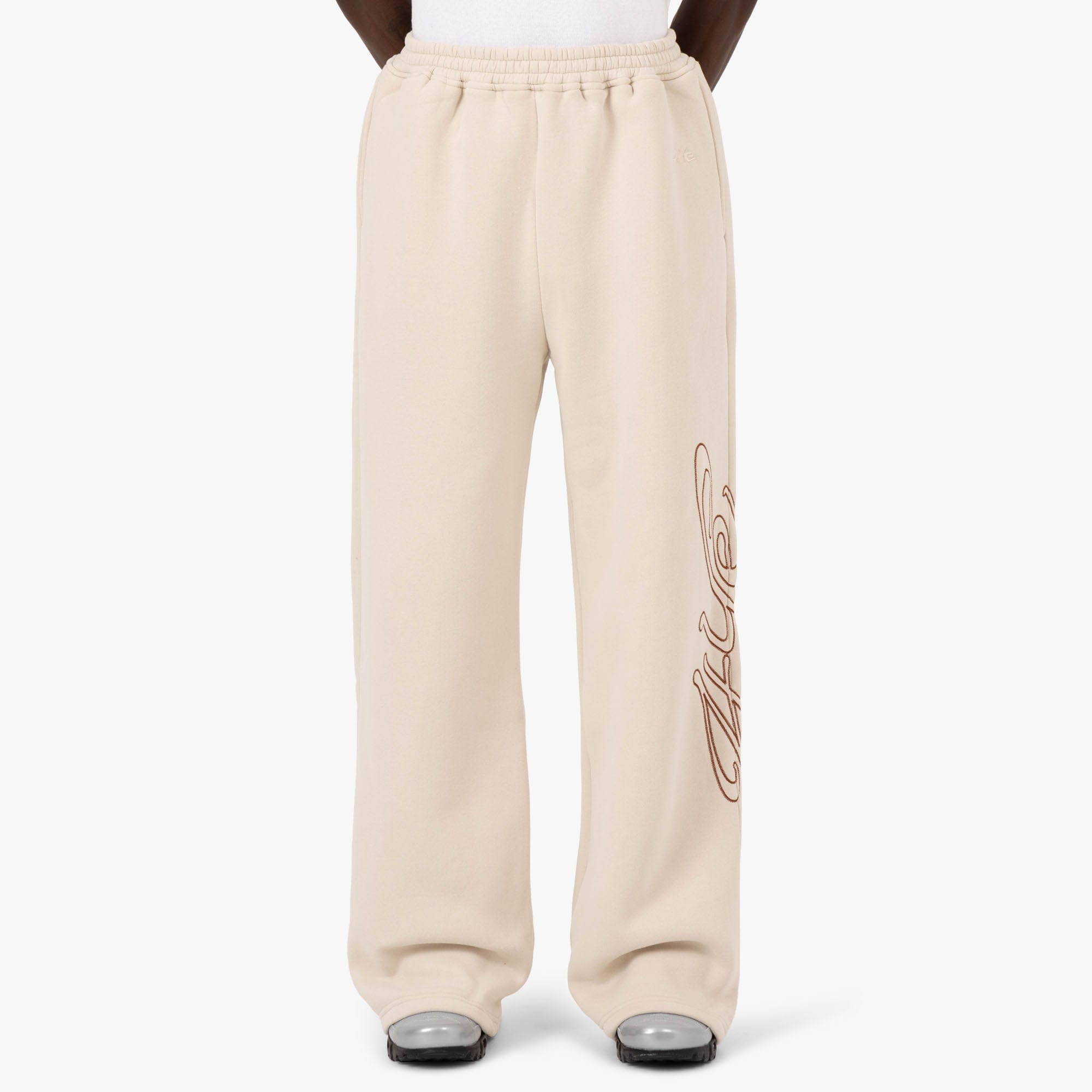 4YE Signature Wide Pant Bone / Brown