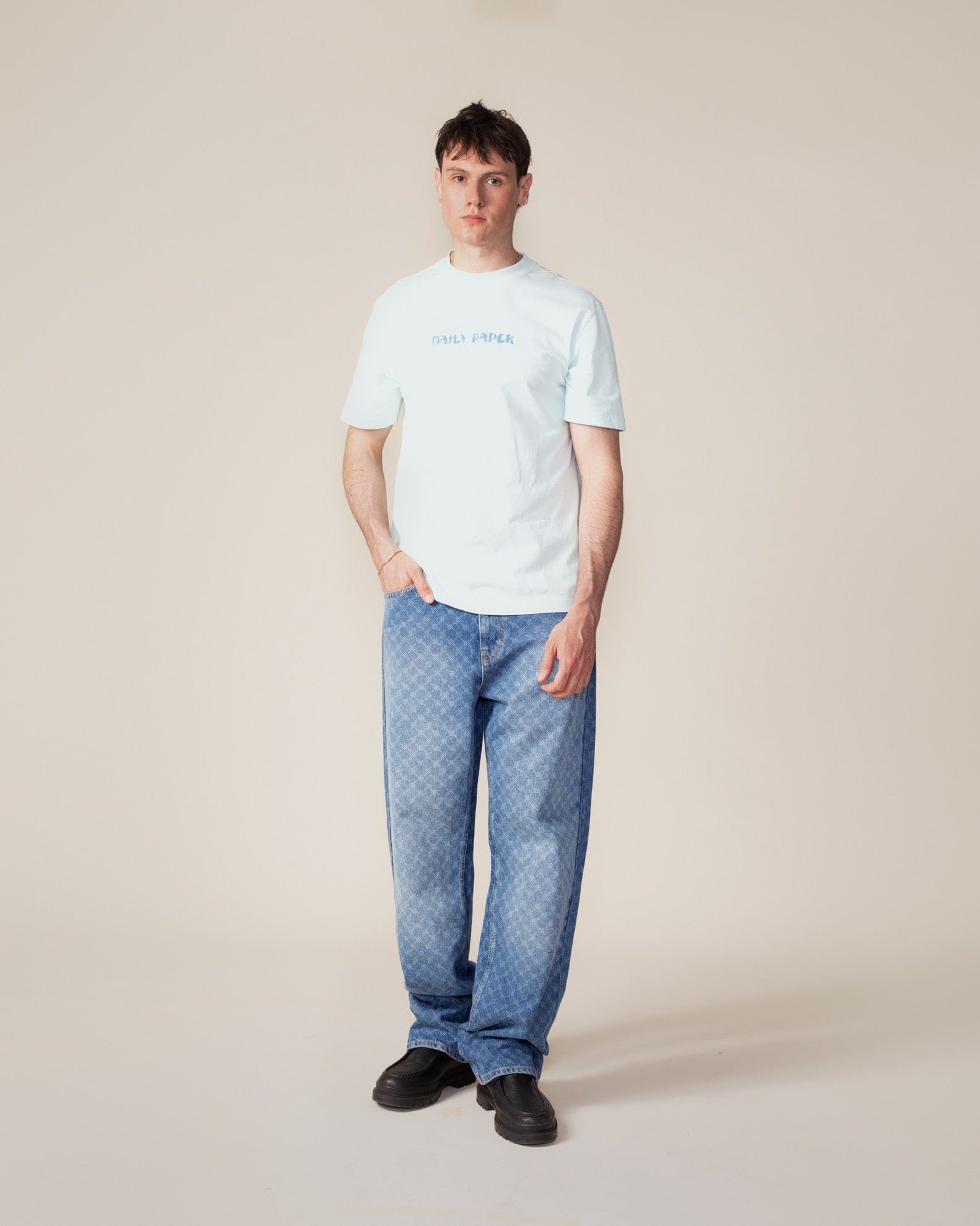 Focus Saltwater Slide Blue Shield Focus T - Shirt