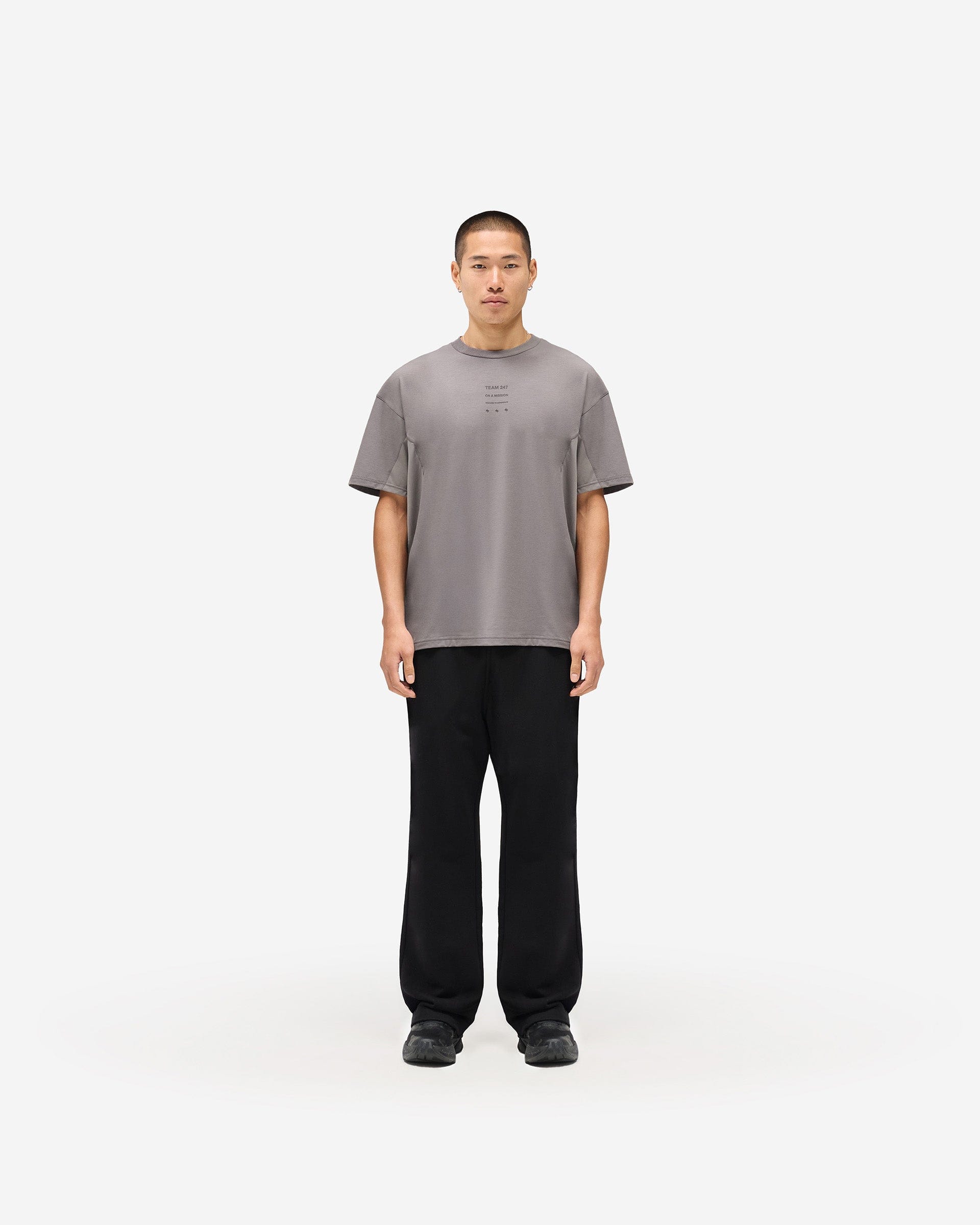 247 Uprising Oversized T-Shirt - Steel
