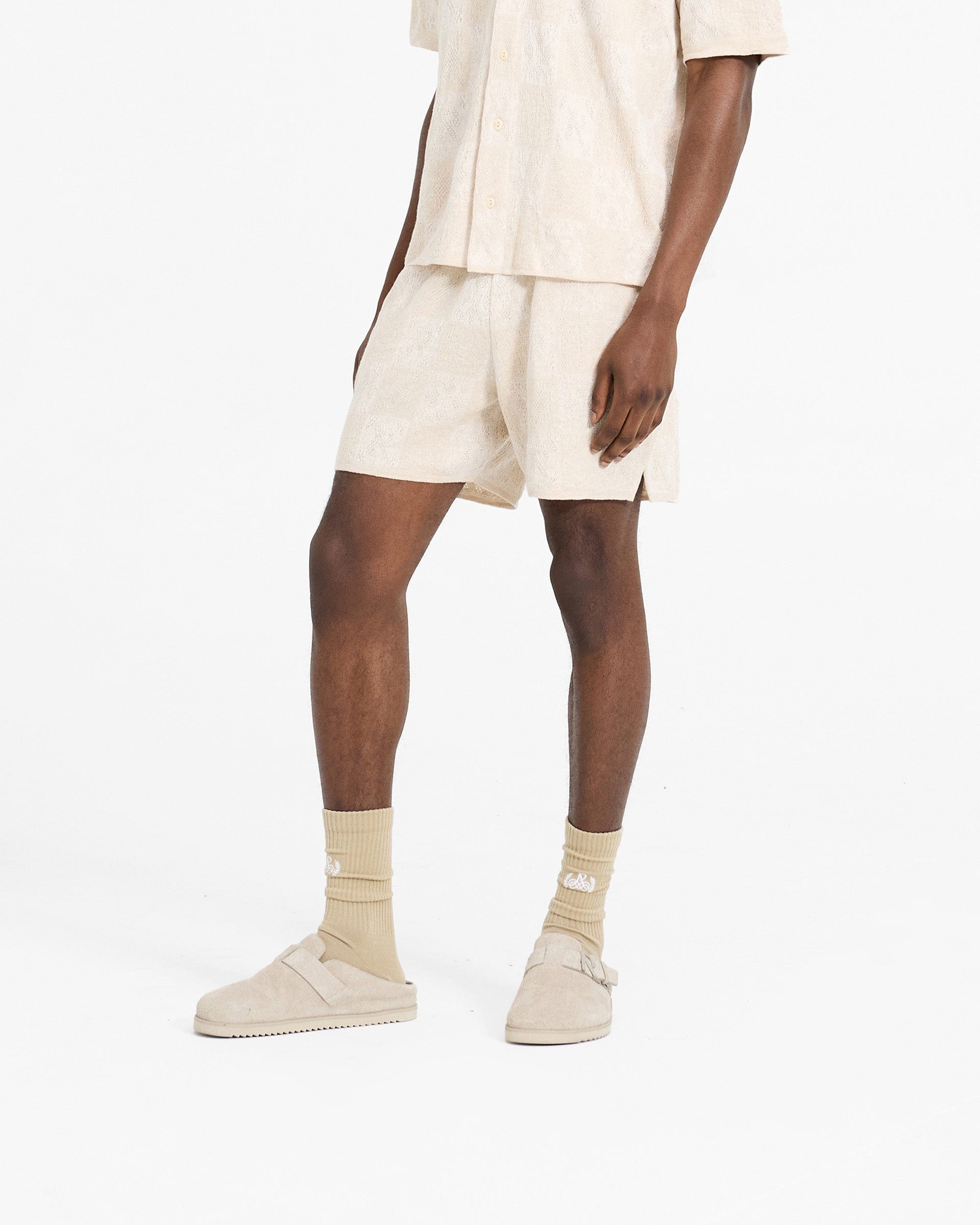 SC24 Crochet Short - Cream