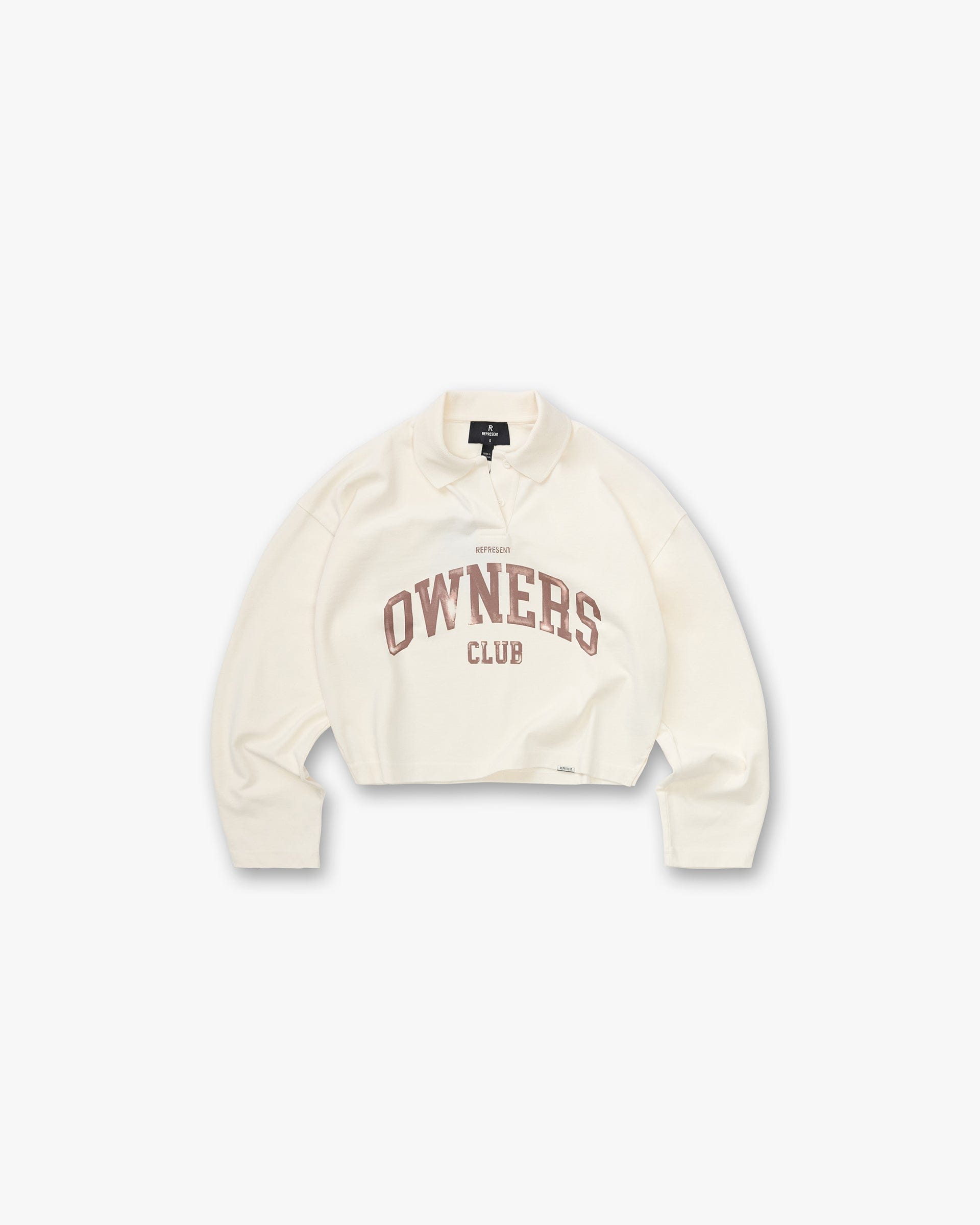 Womens Owners Club Represent Owners Club Rugby Polo - Chalk