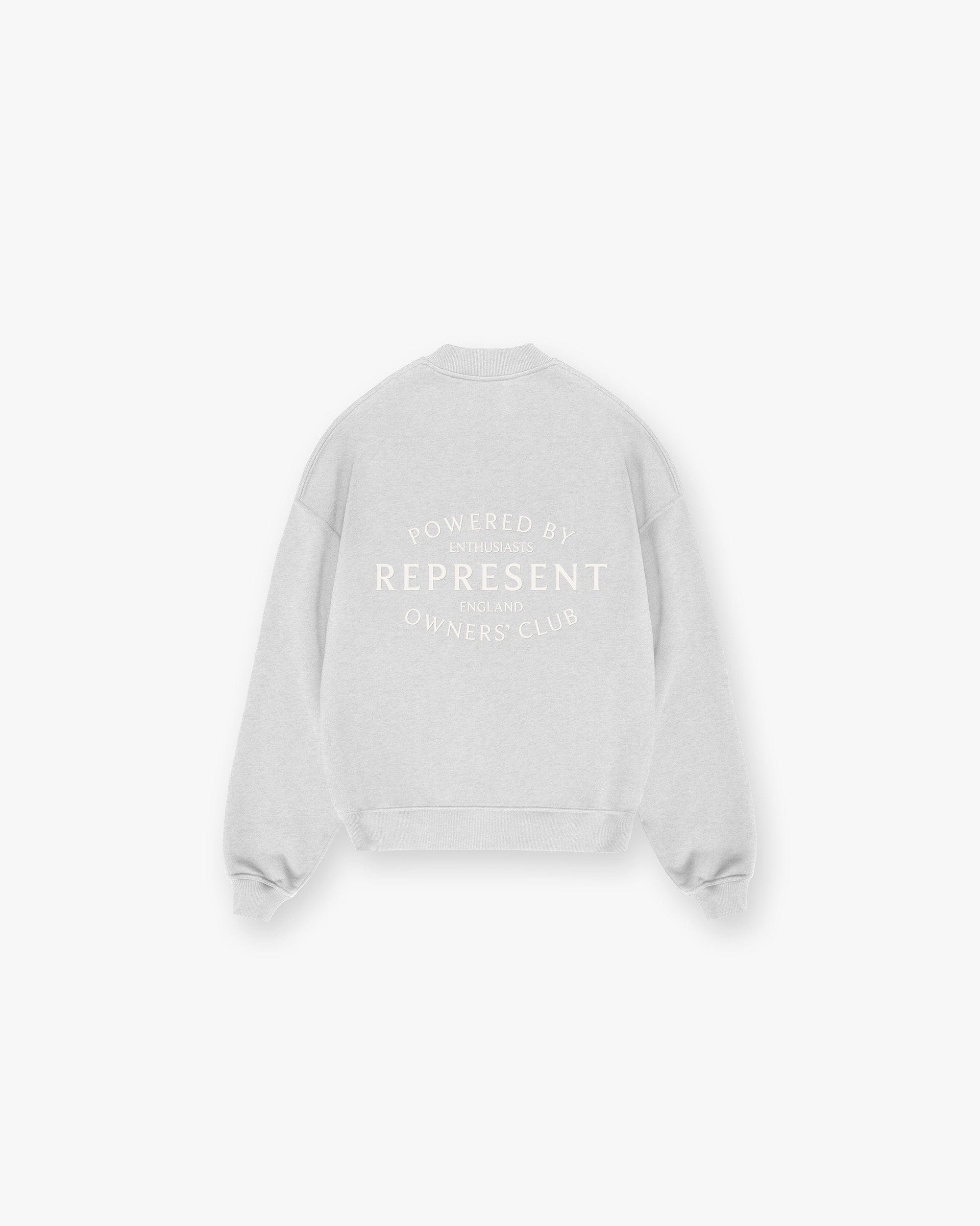 Owners Club Represent Owners Club Stamp Sweater - Ash Grey