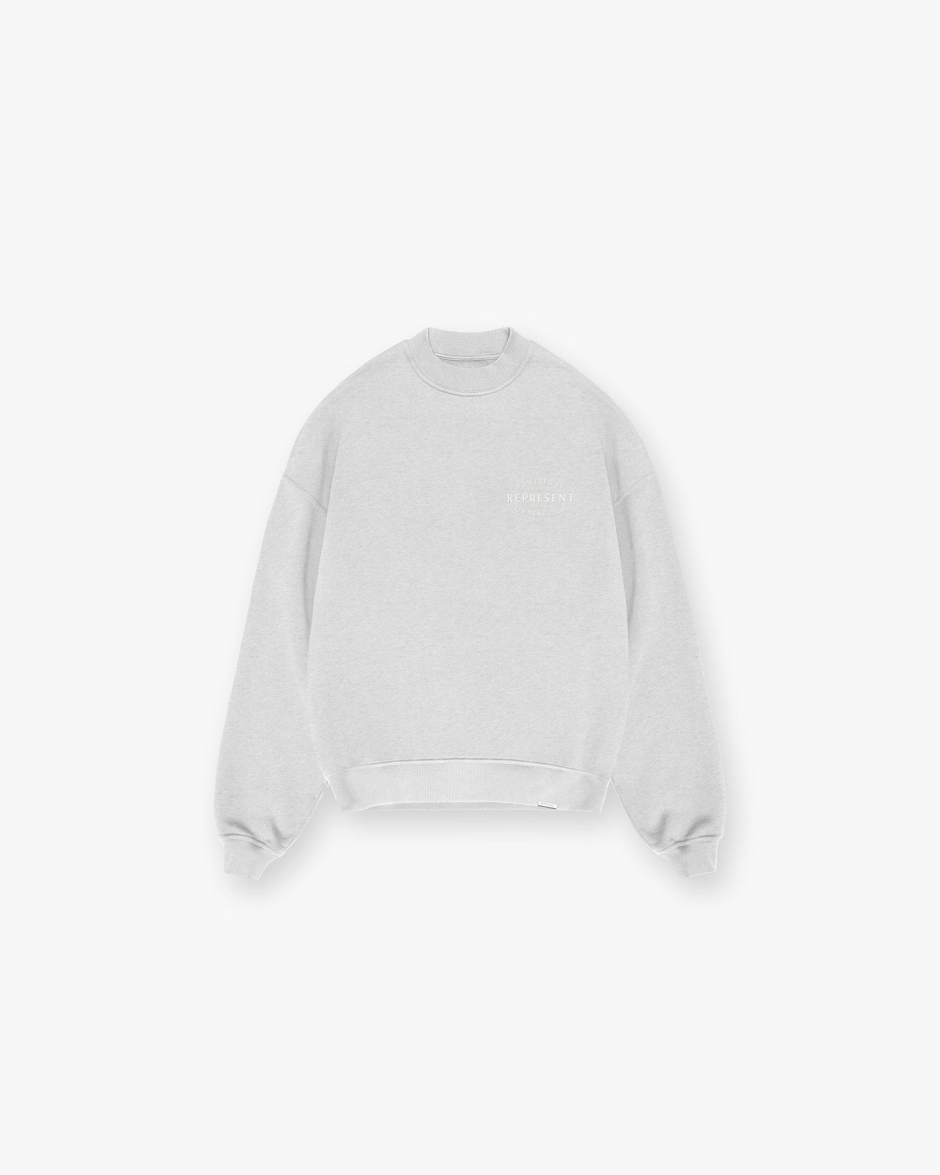 Owners Club Represent Owners Club Stamp Sweater - Ash Grey