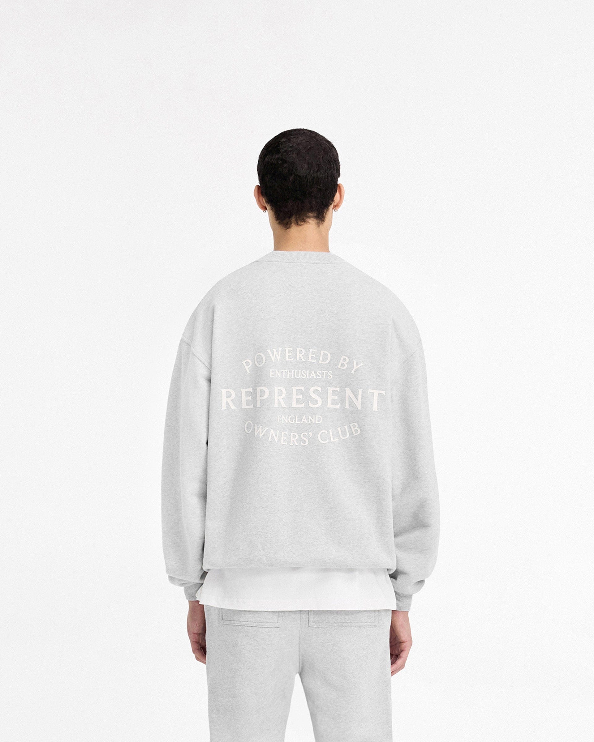 Owners Club Represent Owners Club Stamp Sweater - Ash Grey