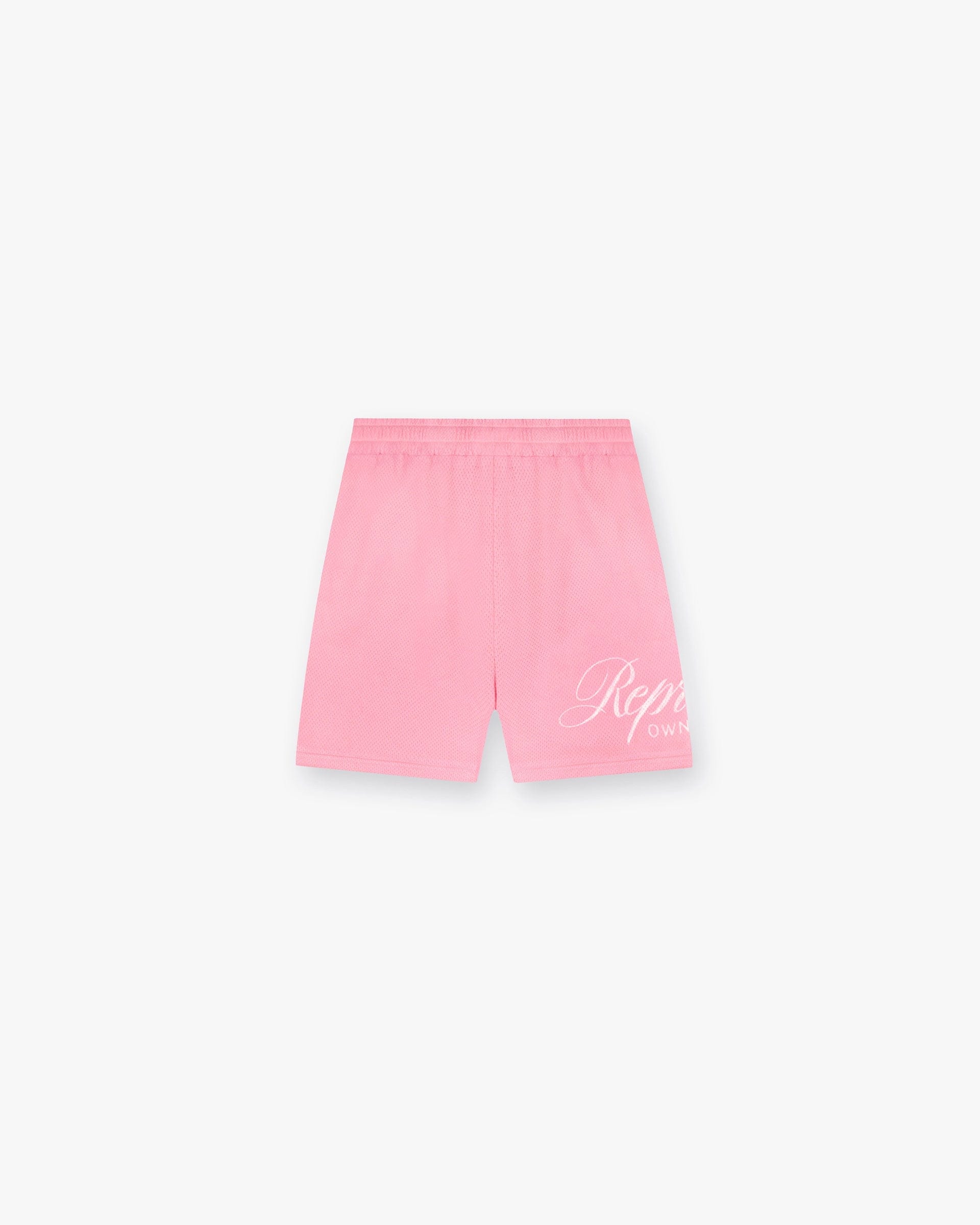 Owners Club Represent Owners Club Script Mesh Shorts - Pink
