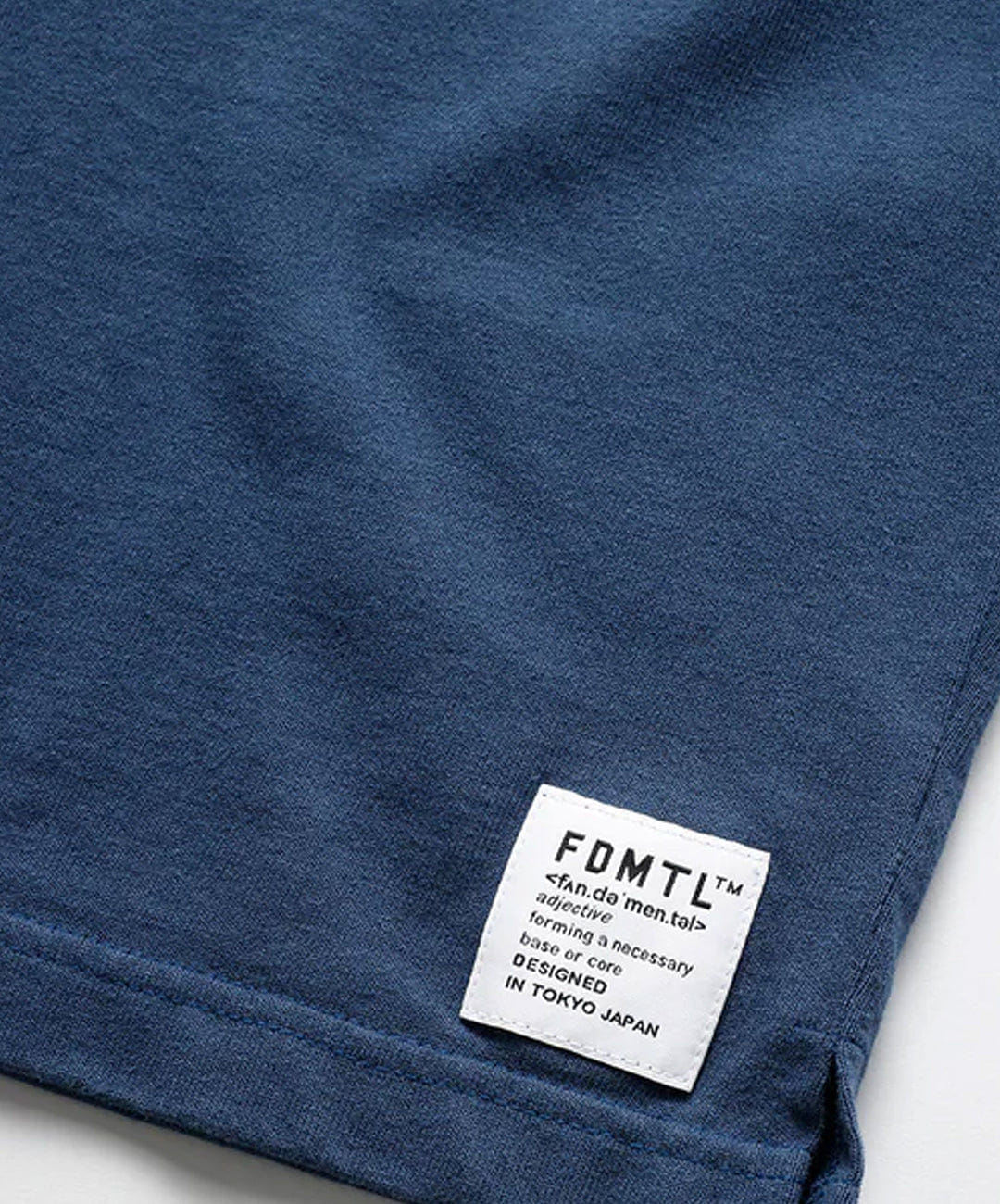 FDMTL | LOGO WIDE T-Shirt { NAVY