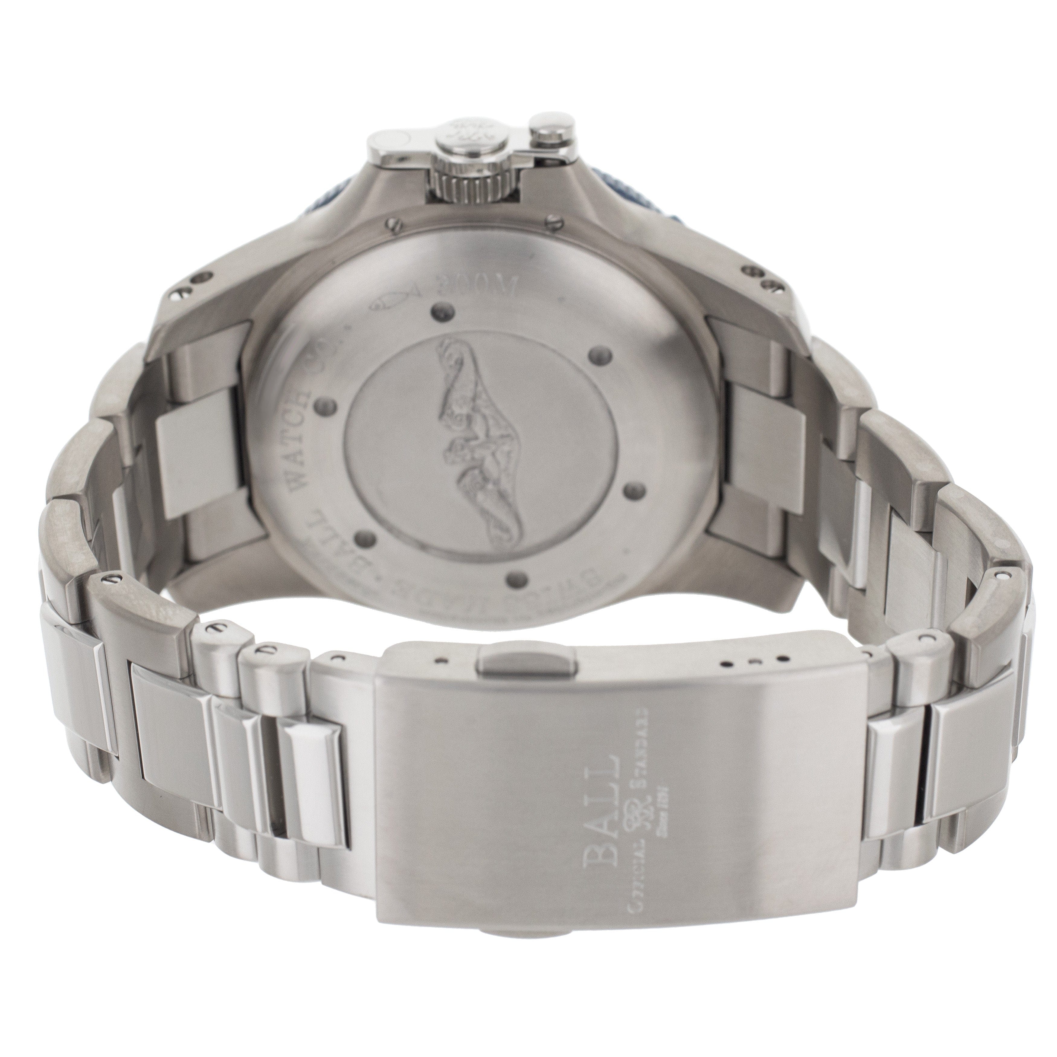Ball Watch Co. Ball Submarine Warfare Stainless Steel Blue Dial on Bracelet 42 mm DM2276A