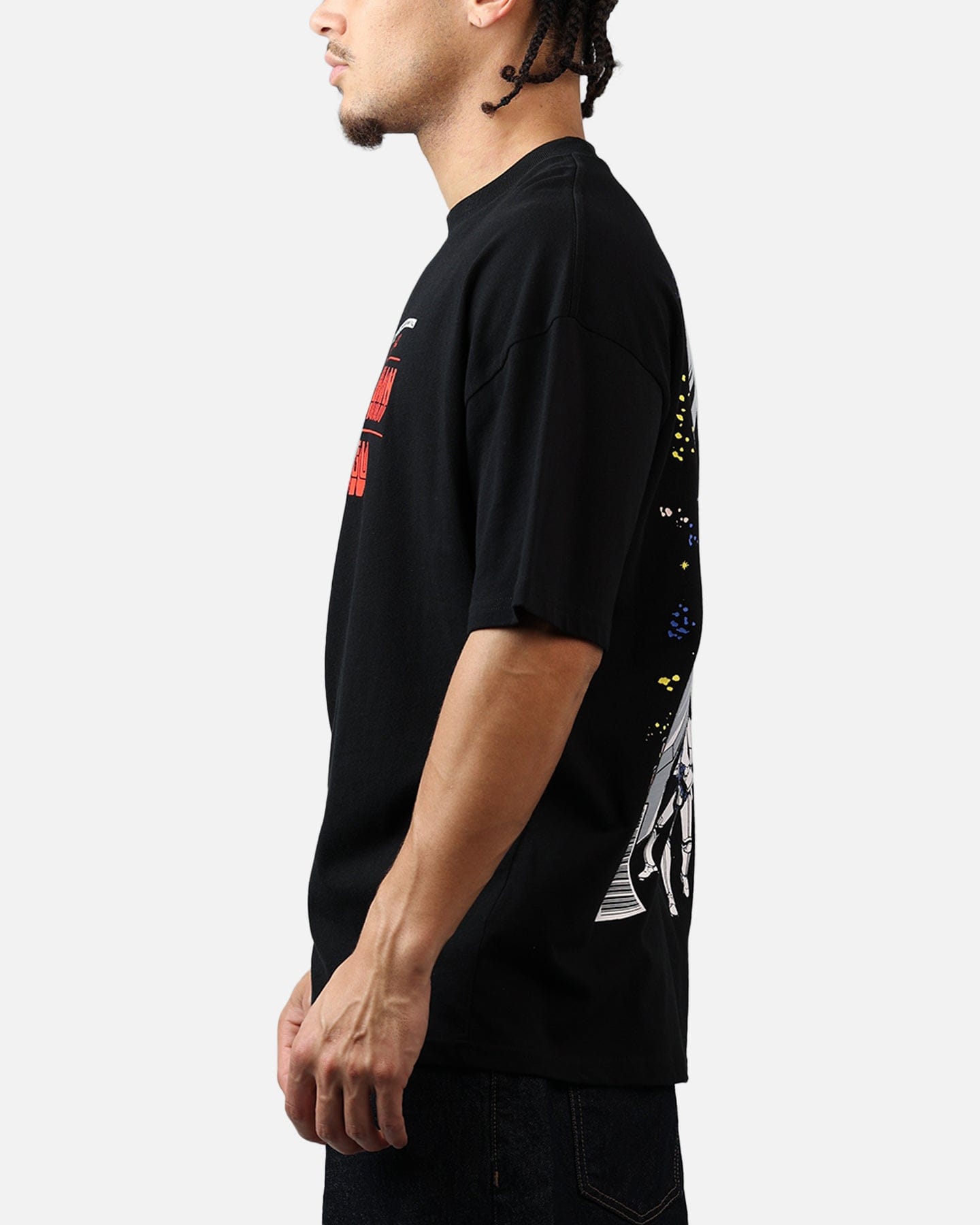 73studio Star Wars Mando And Grogu Comic T - Shirt Black