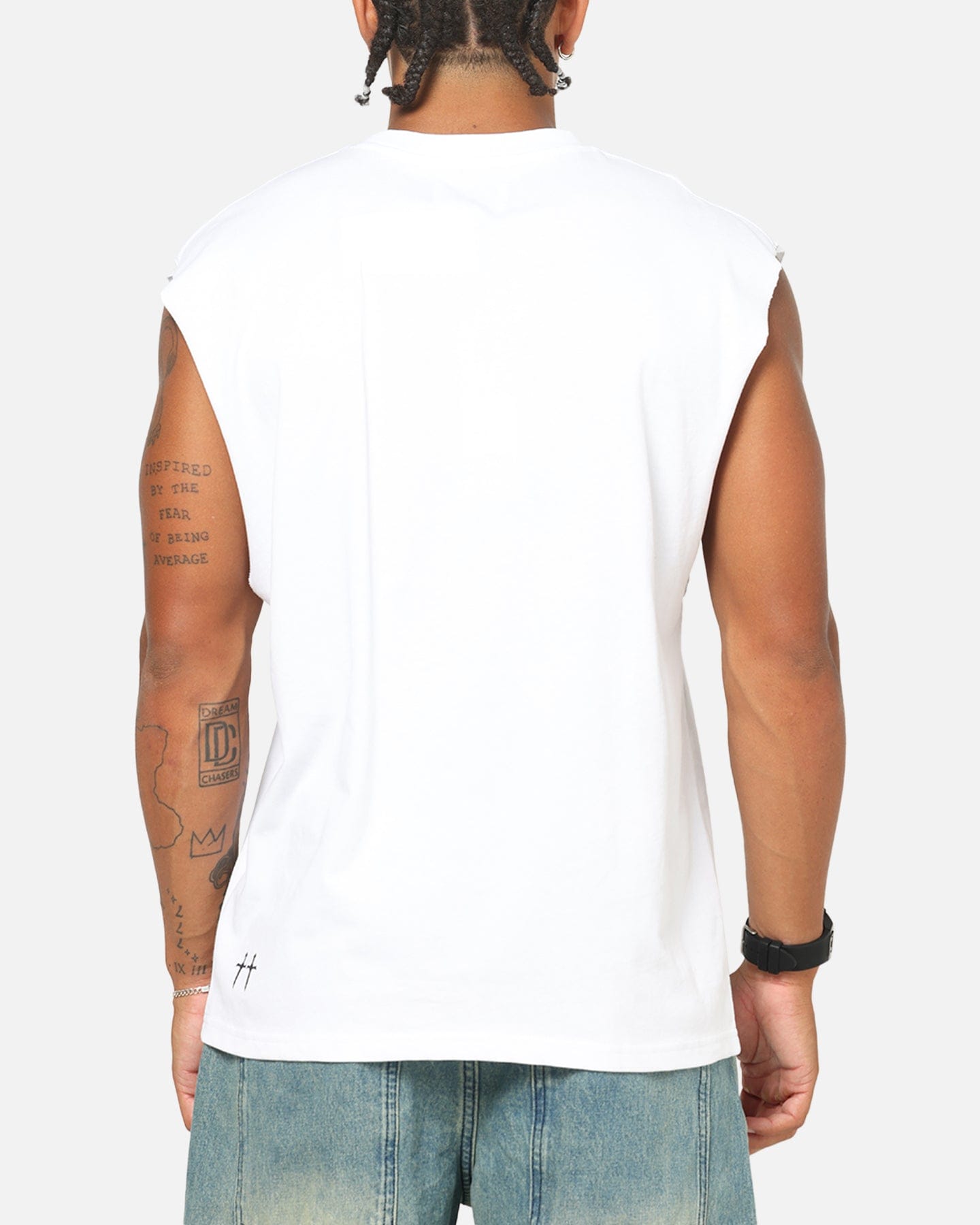 Saint Morta Serenity Oversized Muscle T - Shirt White