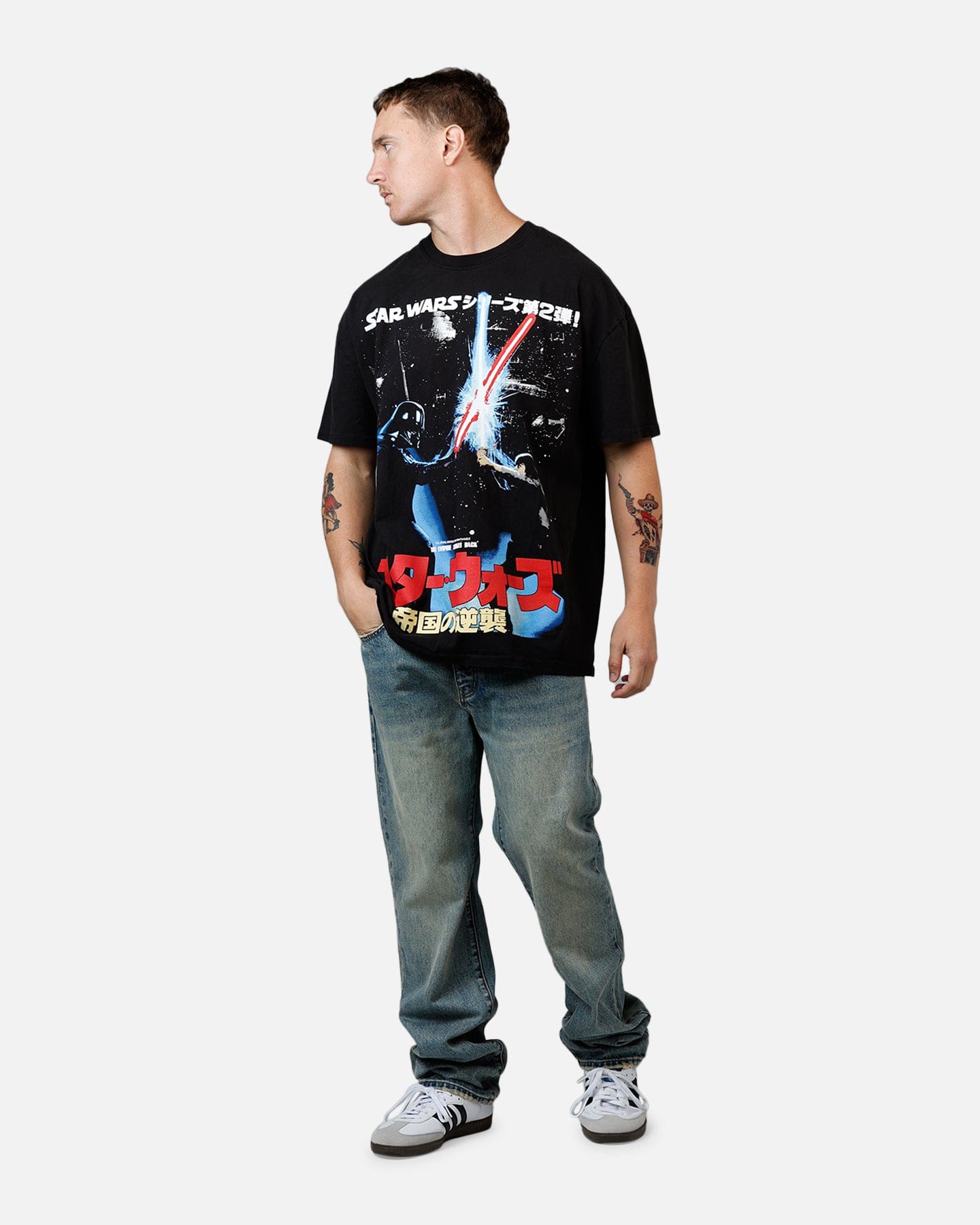 73studio Star Wars Japan '09 Empire Strikes Back T - Shirt Black