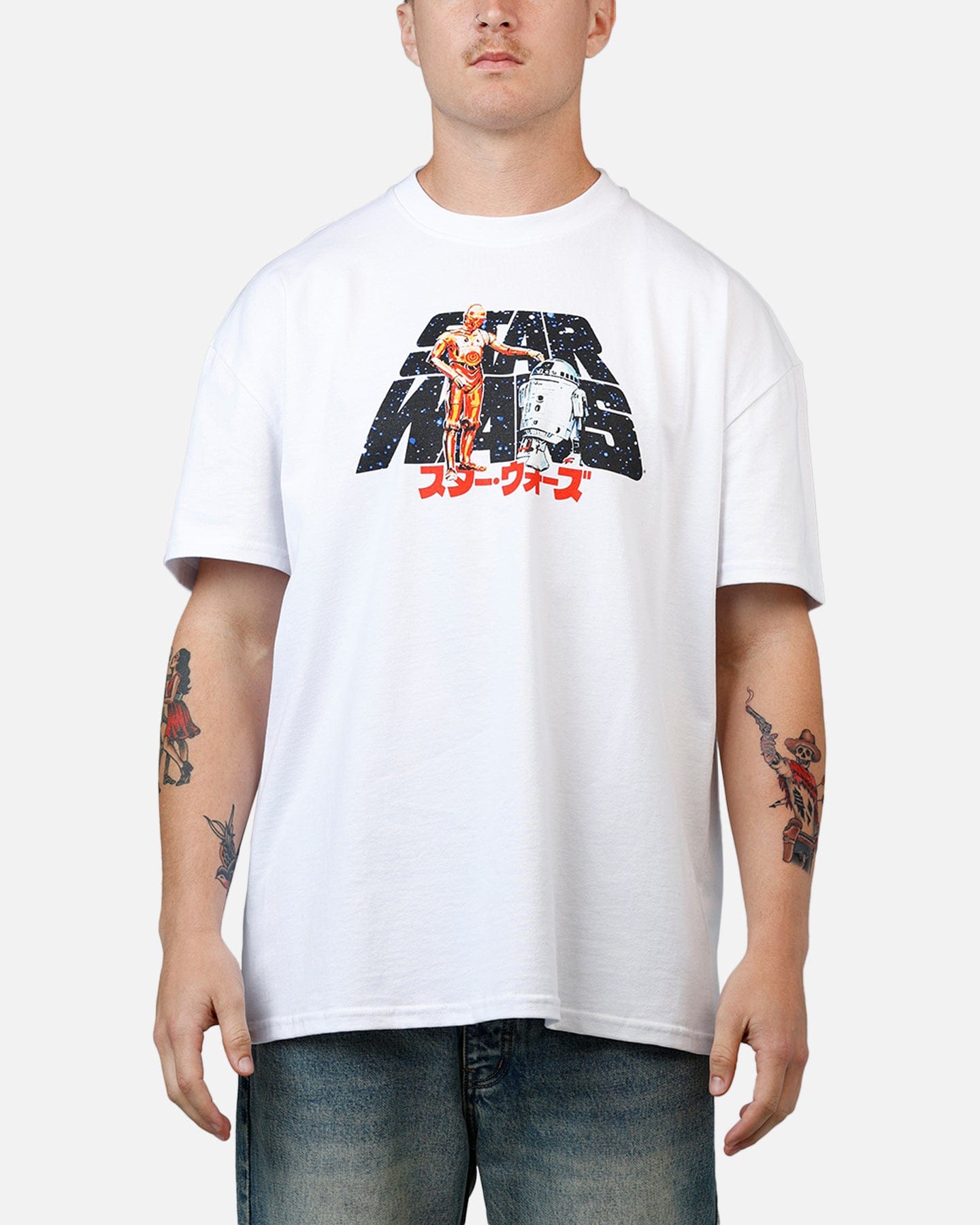 73studio Star Wars Japan '77 A New Hope T - Shirt White