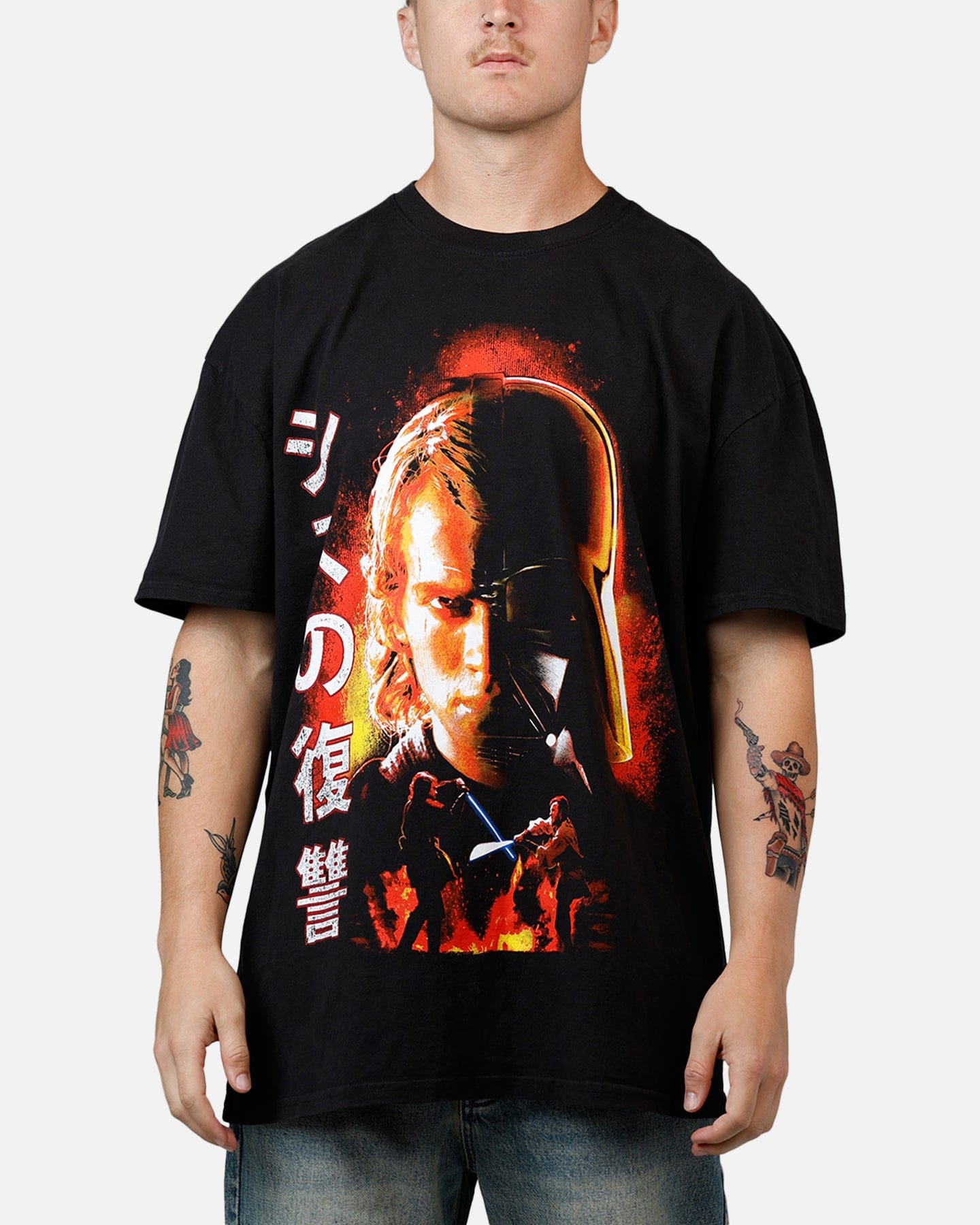 73studio Star Wars Japan '05 Revenge Of The Sith T - Shirt Black