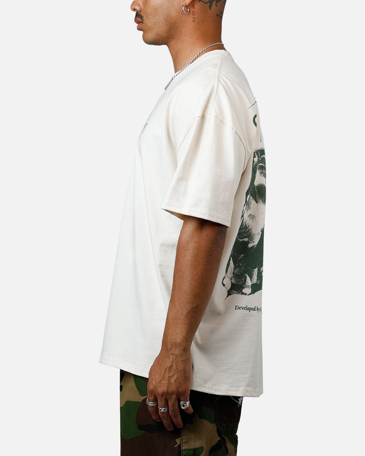 73studio x The Elder Scrolls V: Skyrim Vintage T - Shirt Off White
