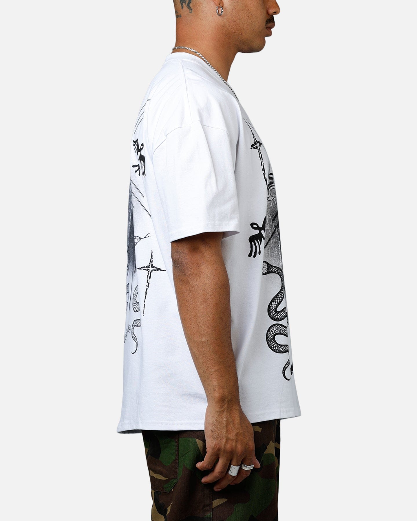 Loiter Serpent Star T - Shirt White