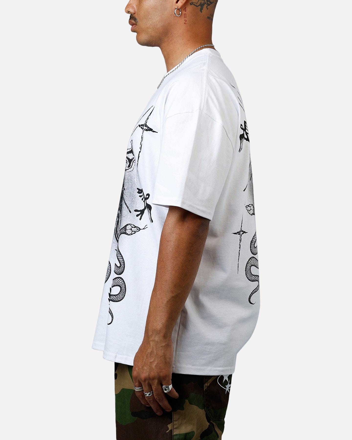 Loiter Serpent Star T - Shirt White