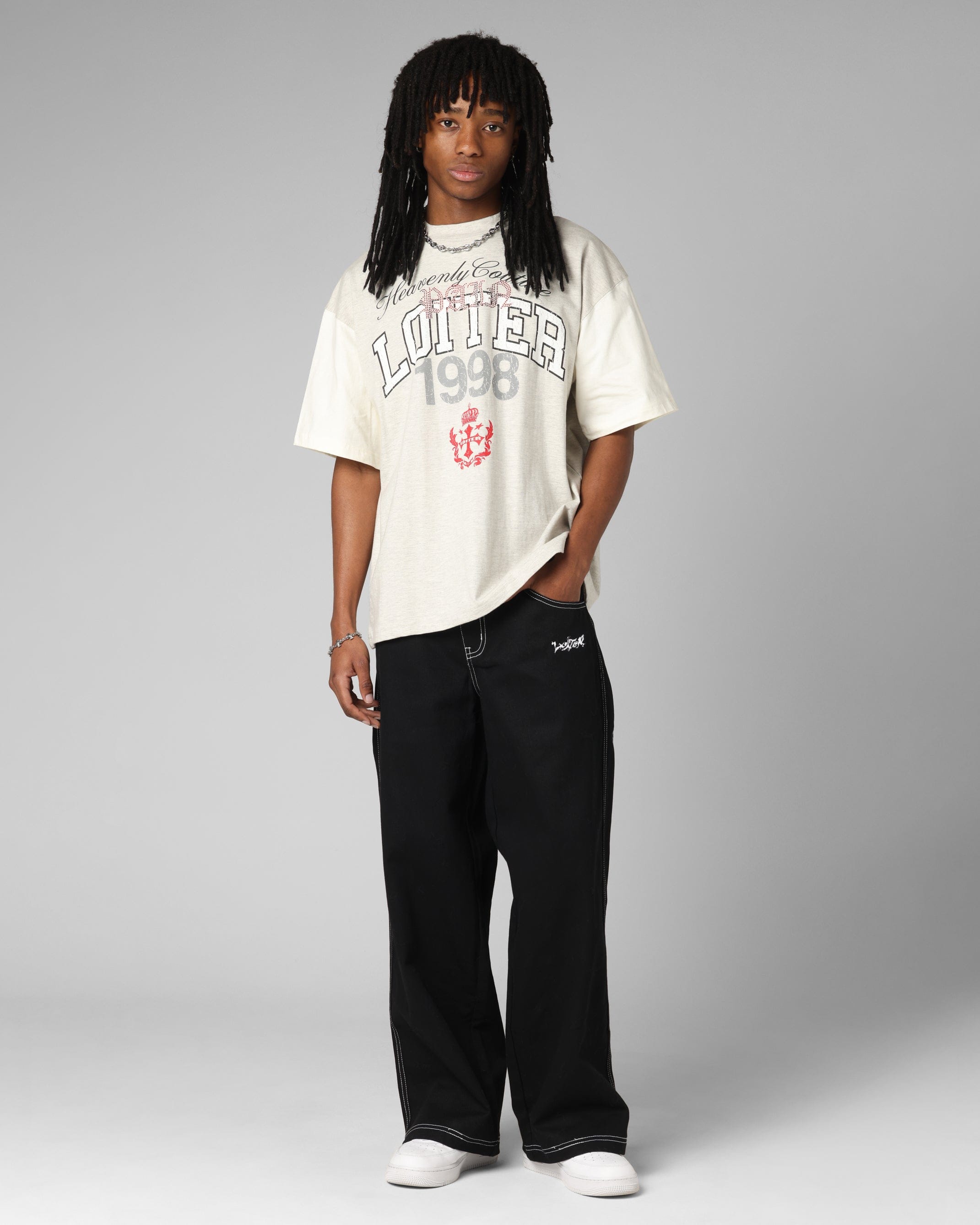 Loiter Star Born Jeans Black