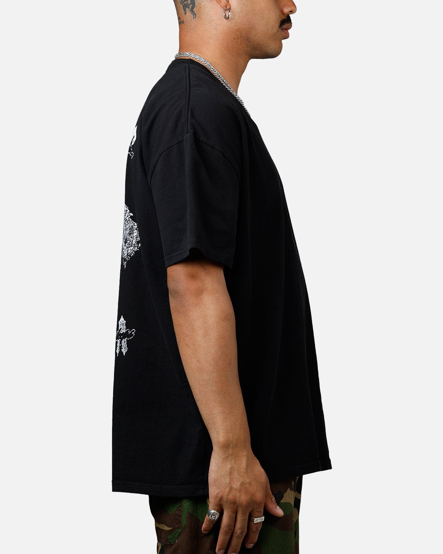 Saint Morta Sleepless Boxy T - Shirt Black