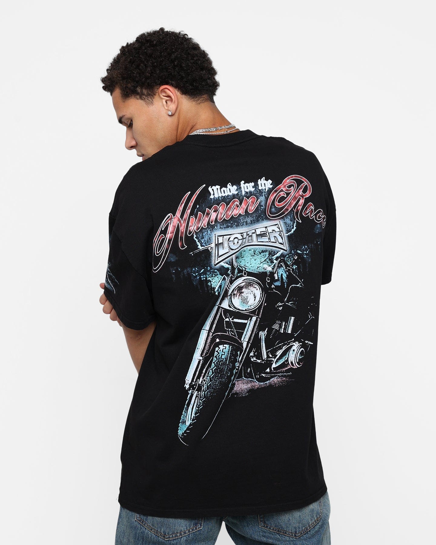 Loiter Midnight Route T - Shirt Black