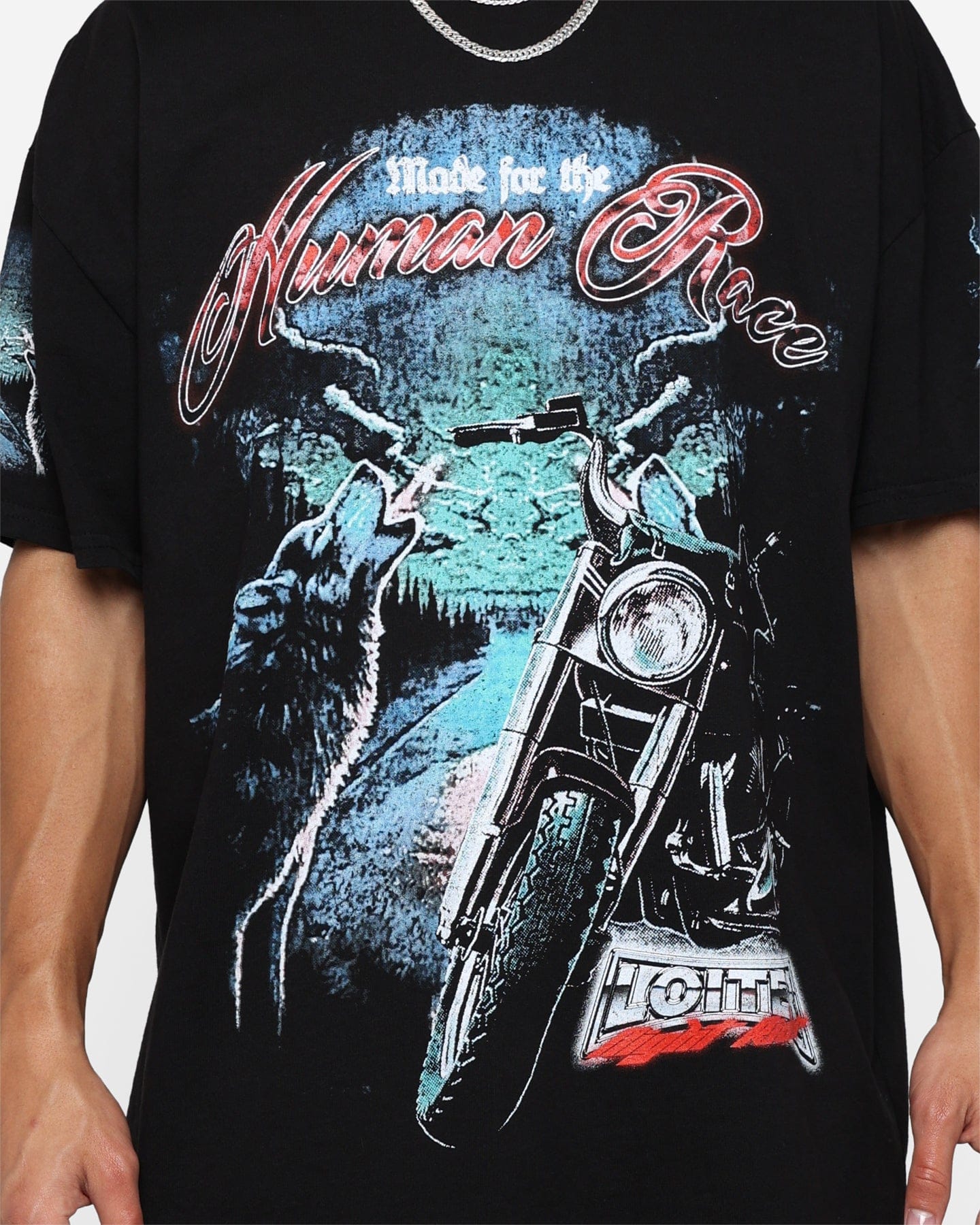 Loiter Midnight Route T - Shirt Black