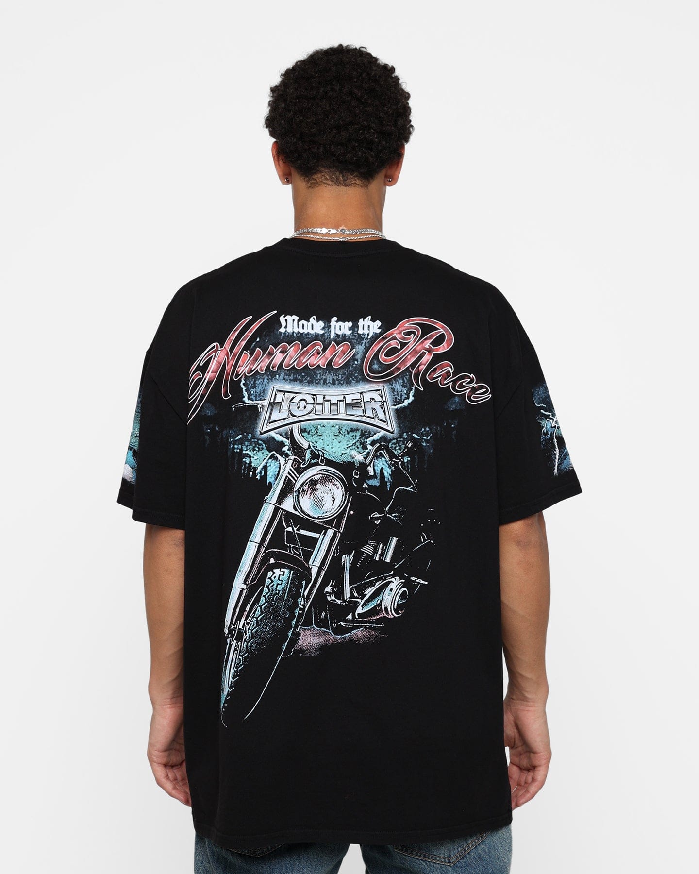 Loiter Midnight Route T - Shirt Black