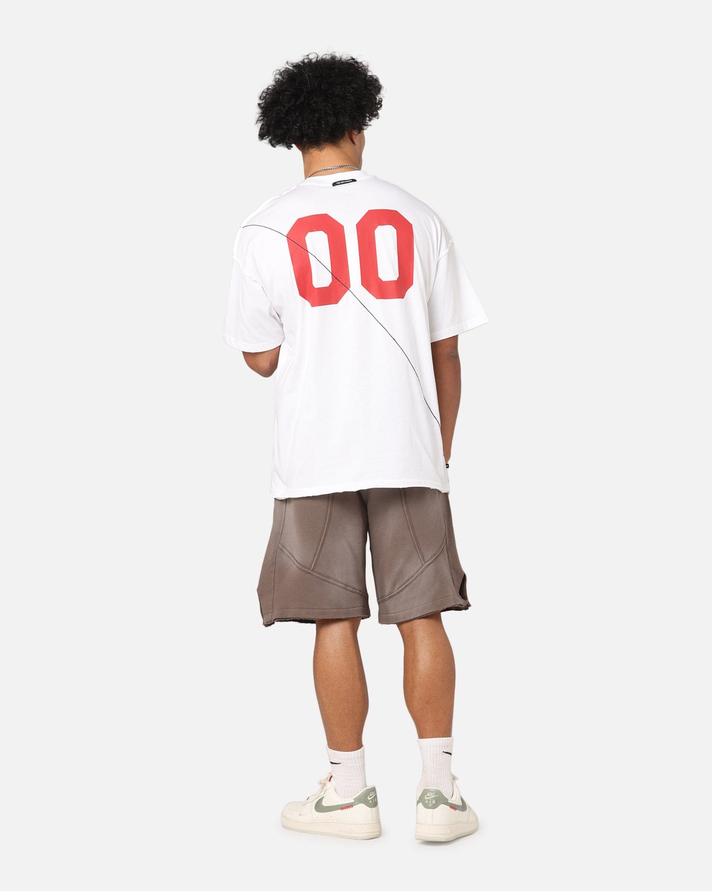 The Anti Order Mosh Non Seam T - Shirt White/Red