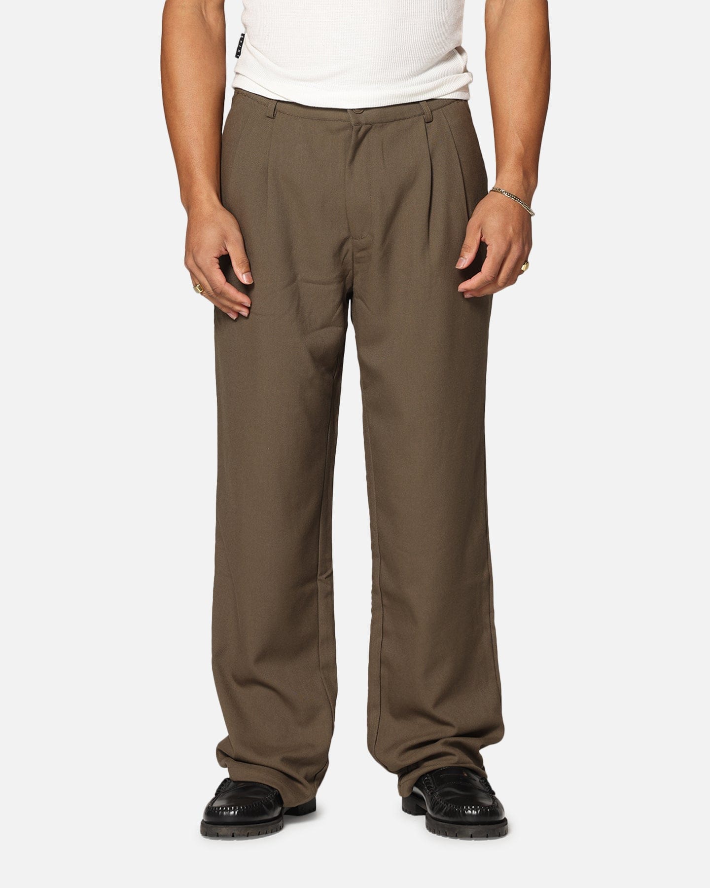 Carre Atlas Wide Leg Pants Khaki