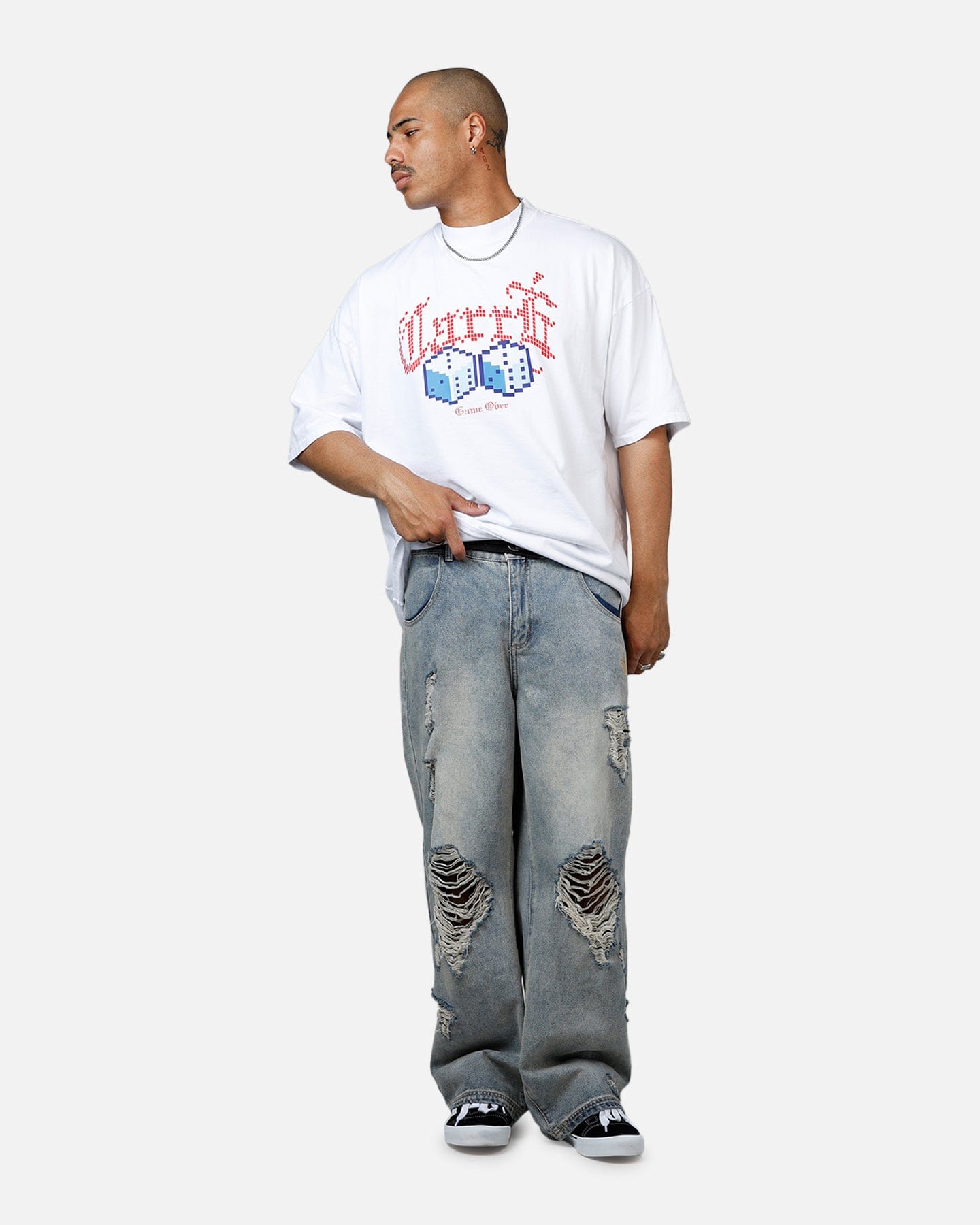 Carre Game Over T - Shirt White